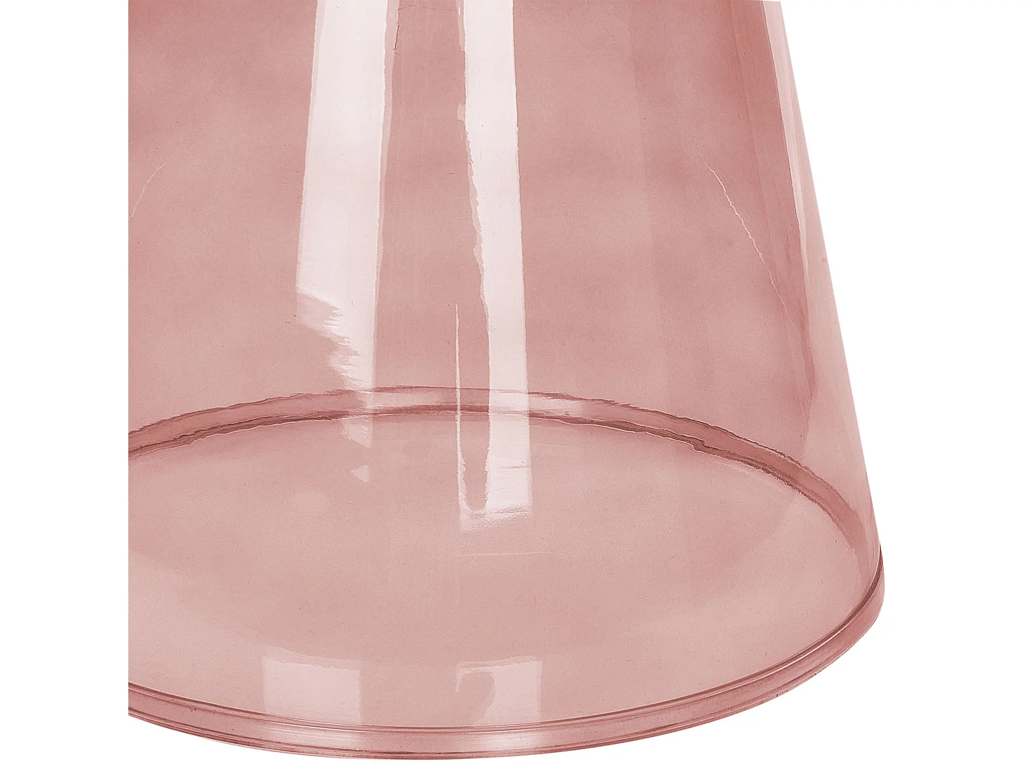 Beistelltisch LAGUNA Glas Rot