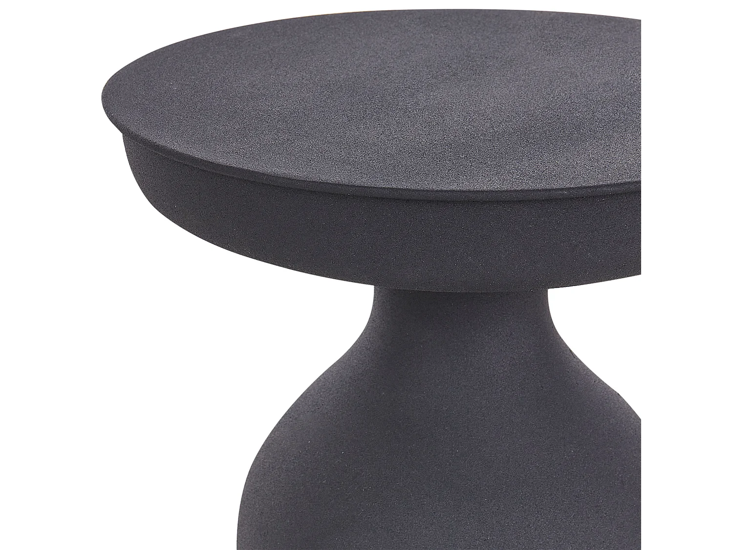 Beistelltisch TENJO Metall Schwarz