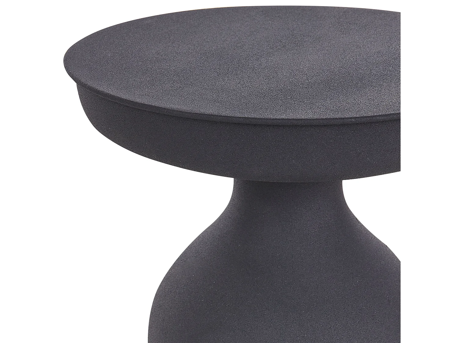 Beistelltisch TENJO Metall Schwarz