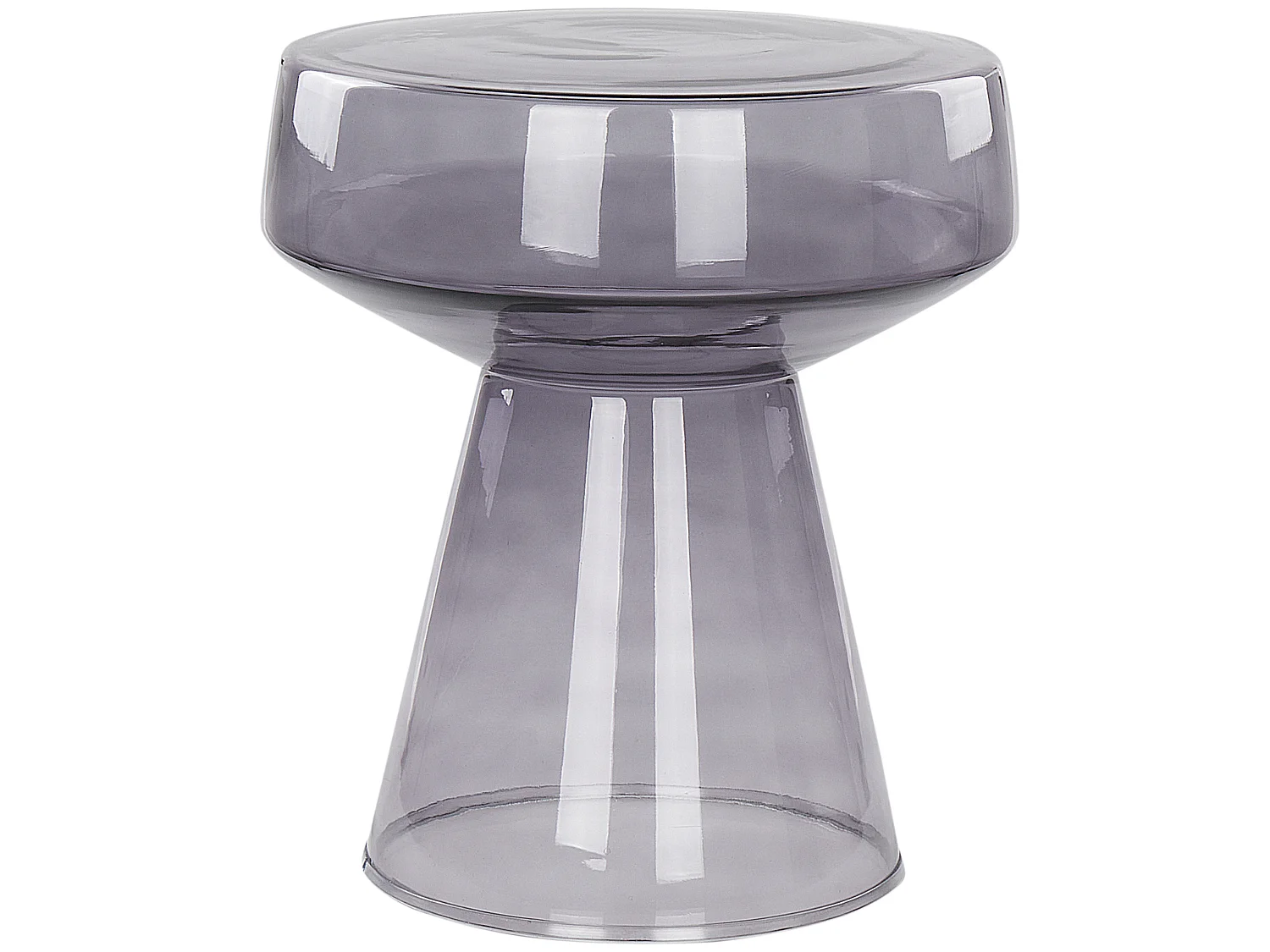 Table d'appoint LAGUNA Verre Gris
