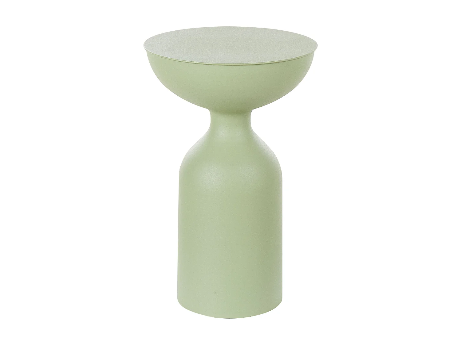 Lot de 2 tables d'appoint COTA/TENJO Métal Vert clair