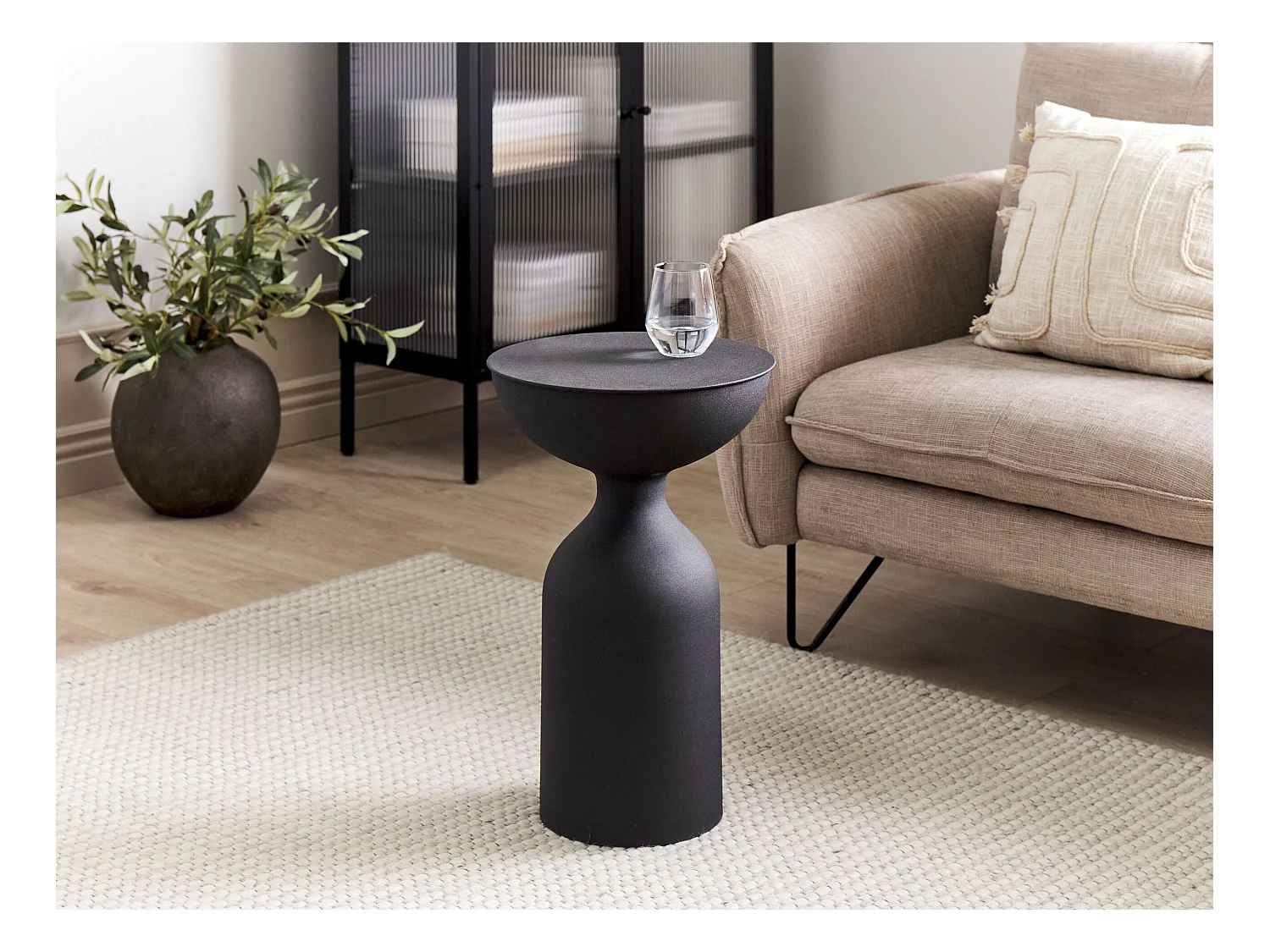 Table d'appoint COTA Métal Noir