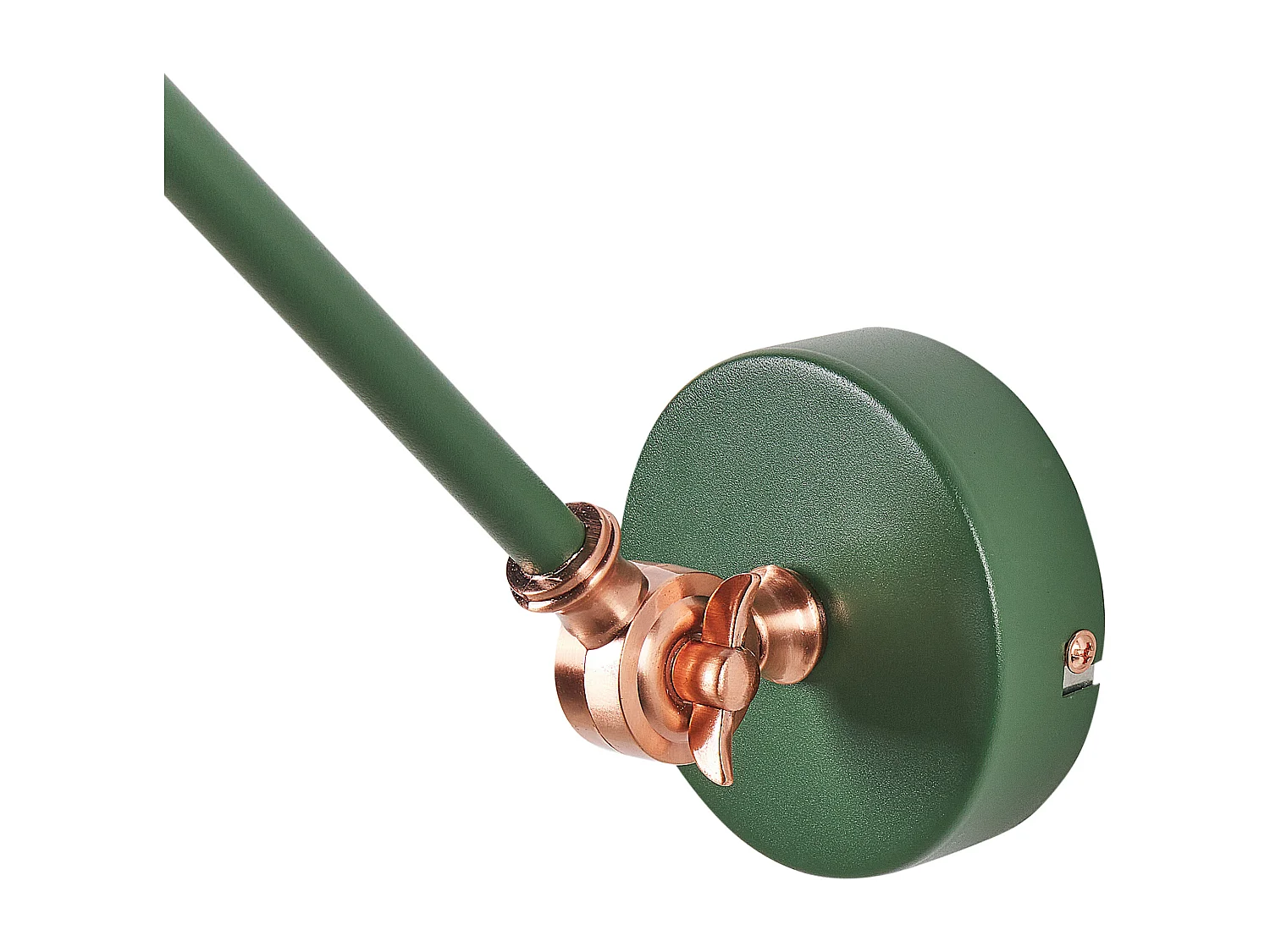 Lampe murale MISSISSIPPI Réglable Métal Vert foncé