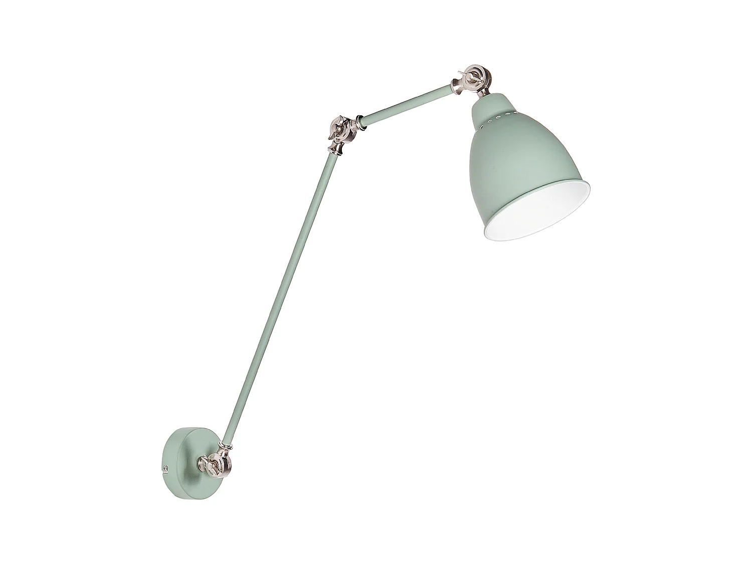 Lampe murale MISSISSIPPI Réglable Métal Vert clair