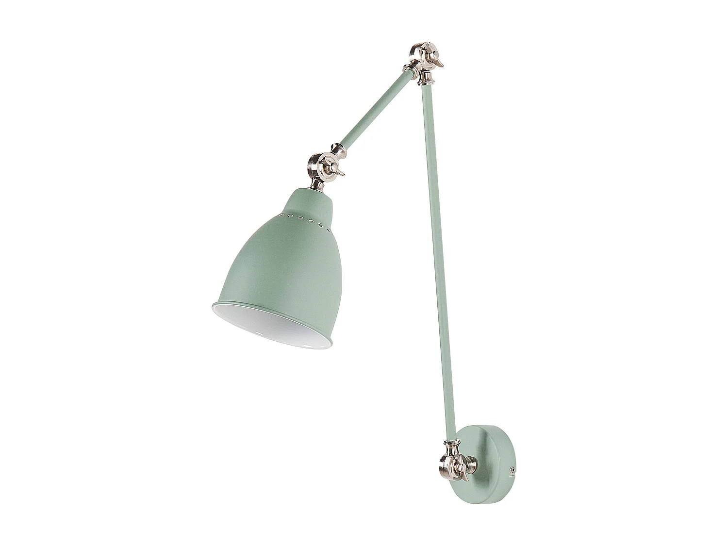 Lampe murale MISSISSIPPI Réglable Métal Vert clair