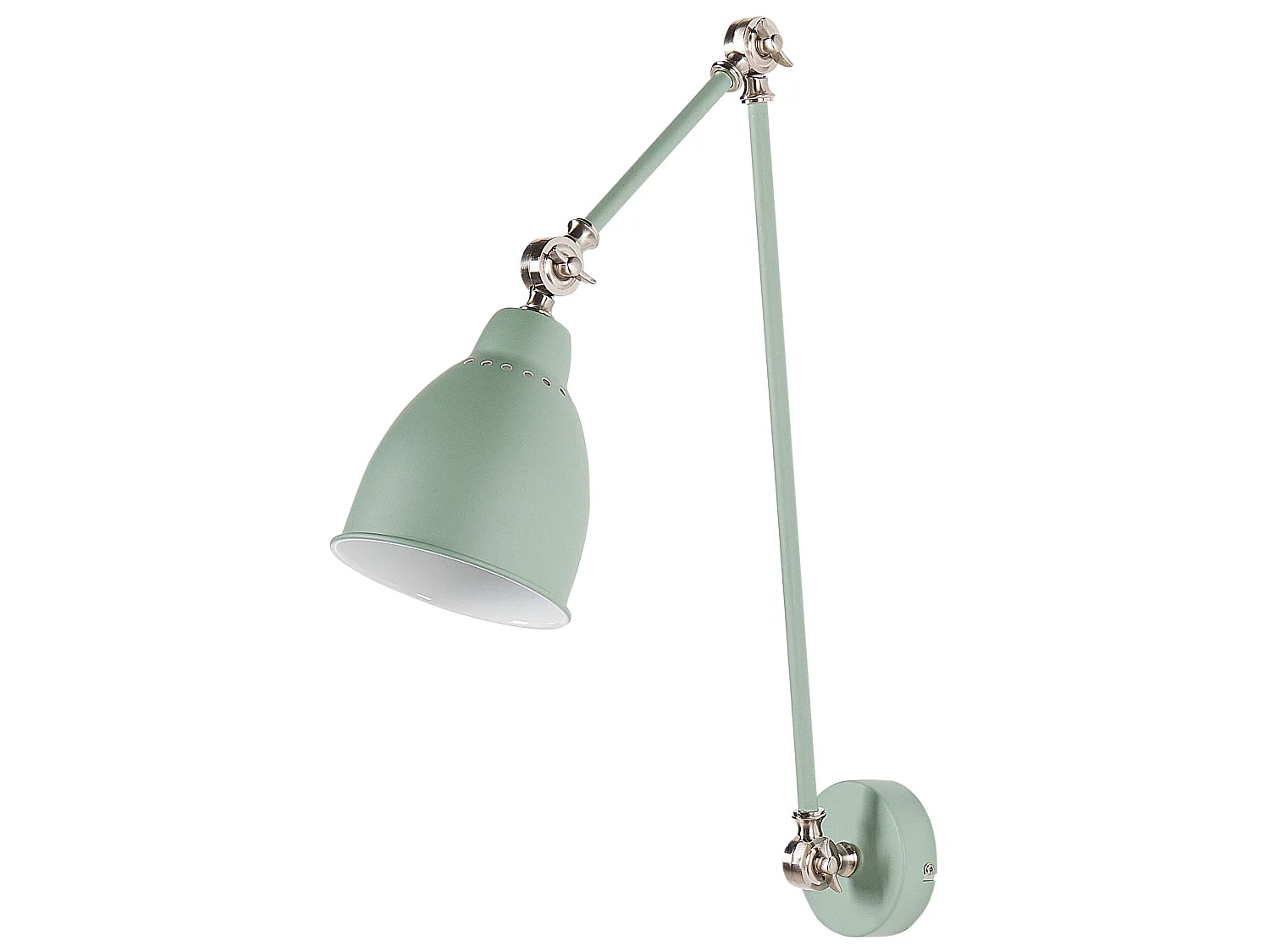 Wandlamp MISSISSIPPI Verstelbaar Metaal Lichtgroen