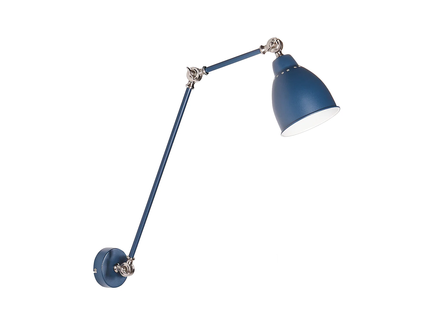 Lampe murale MISSISSIPPI Réglable Métal Bleu foncé