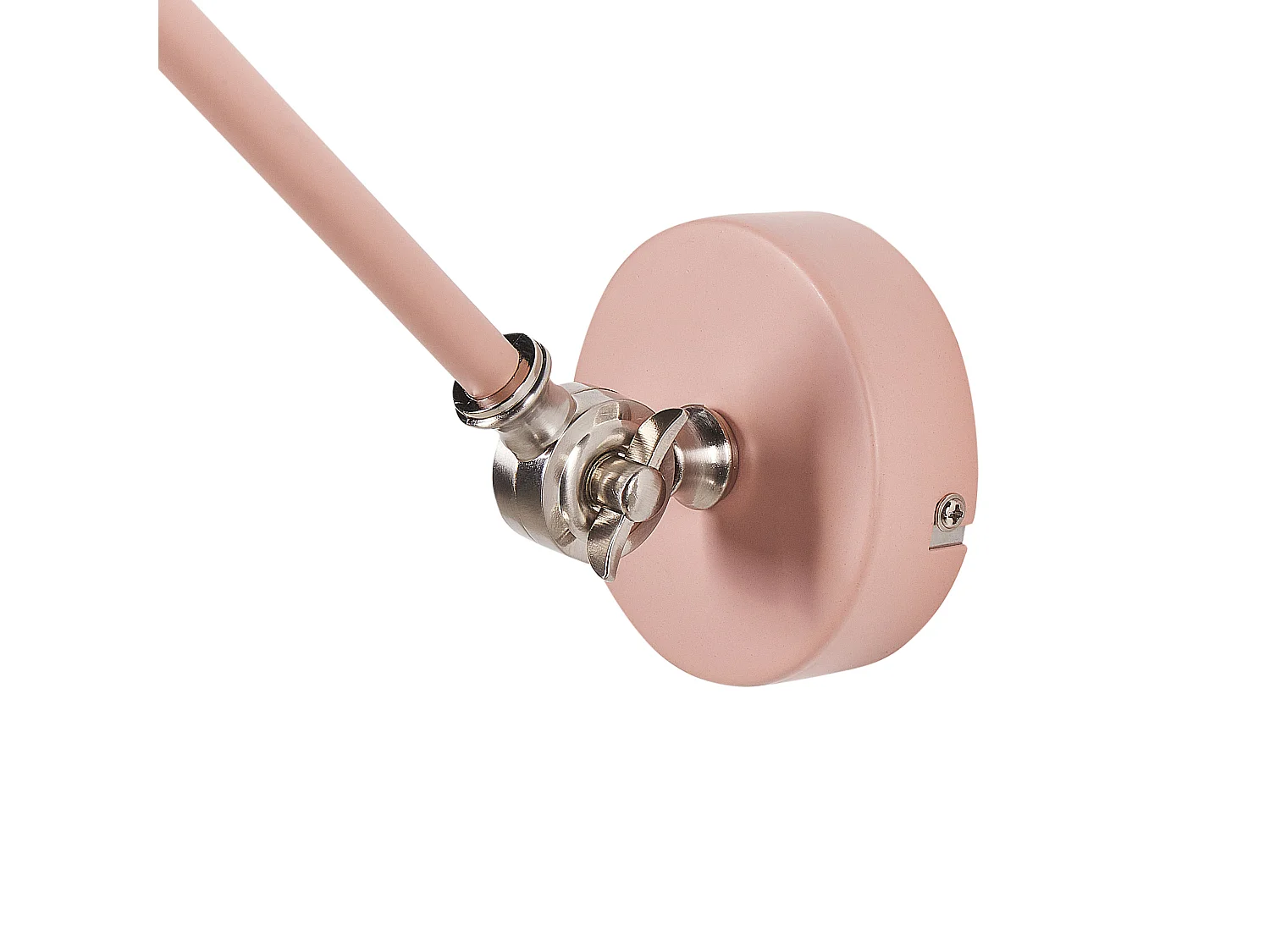 Wandlampe MISSISSIPPI verstellbar Metall Pastellrosa