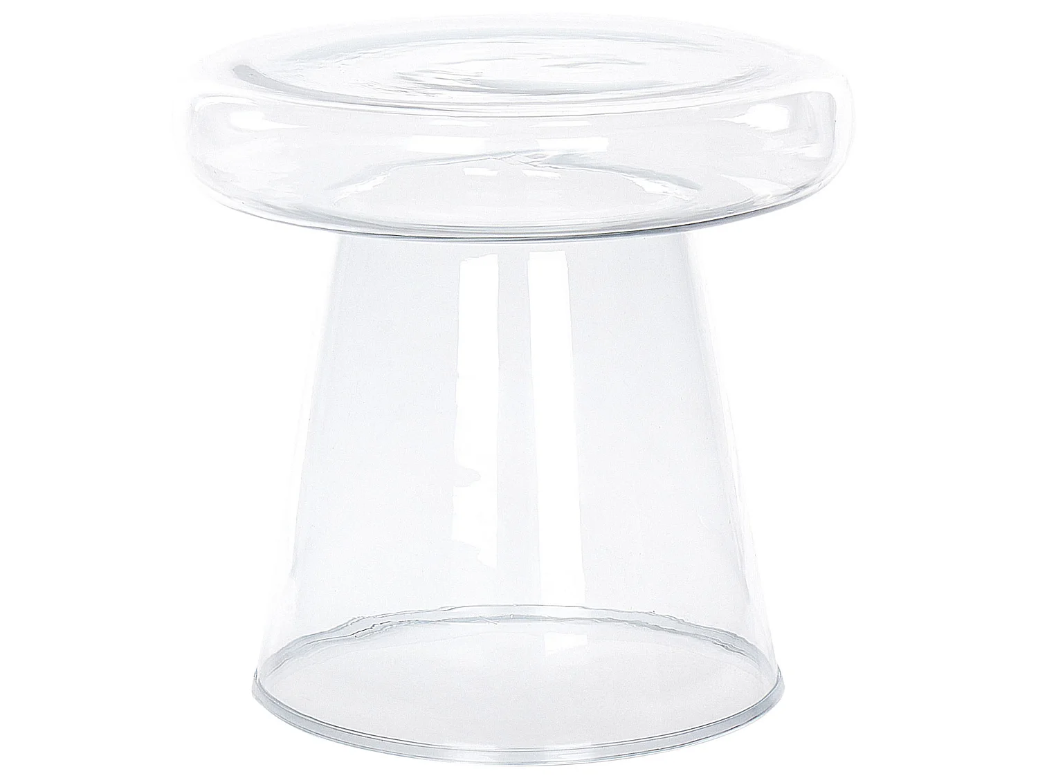Beistelltisch CALDERA Glas Transparent