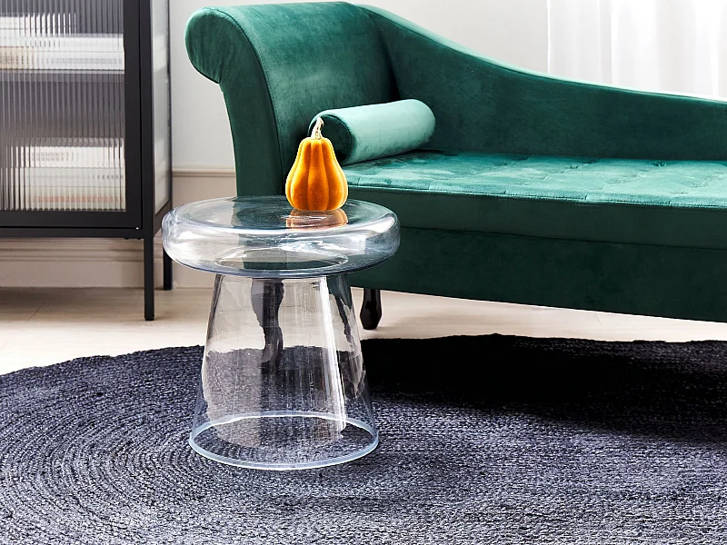 Tavolino CALDERA Vetro Trasparente