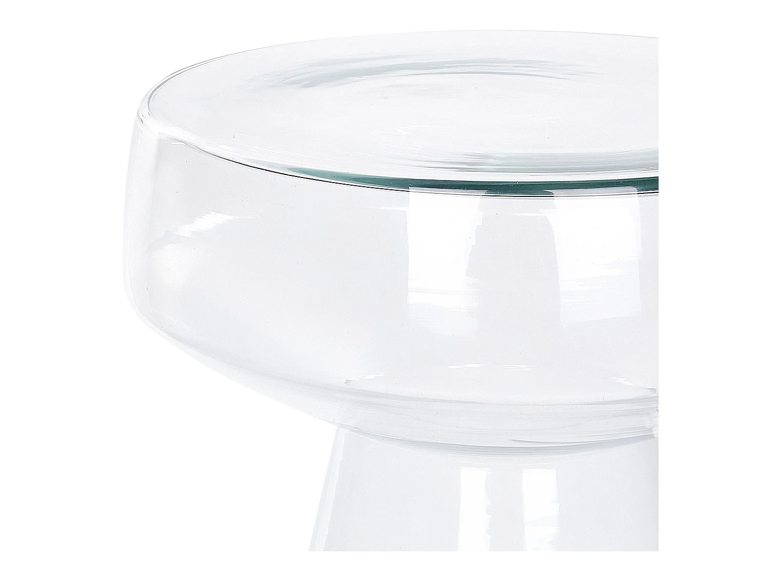 Table d'appoint LAGUNA Verre Transparent