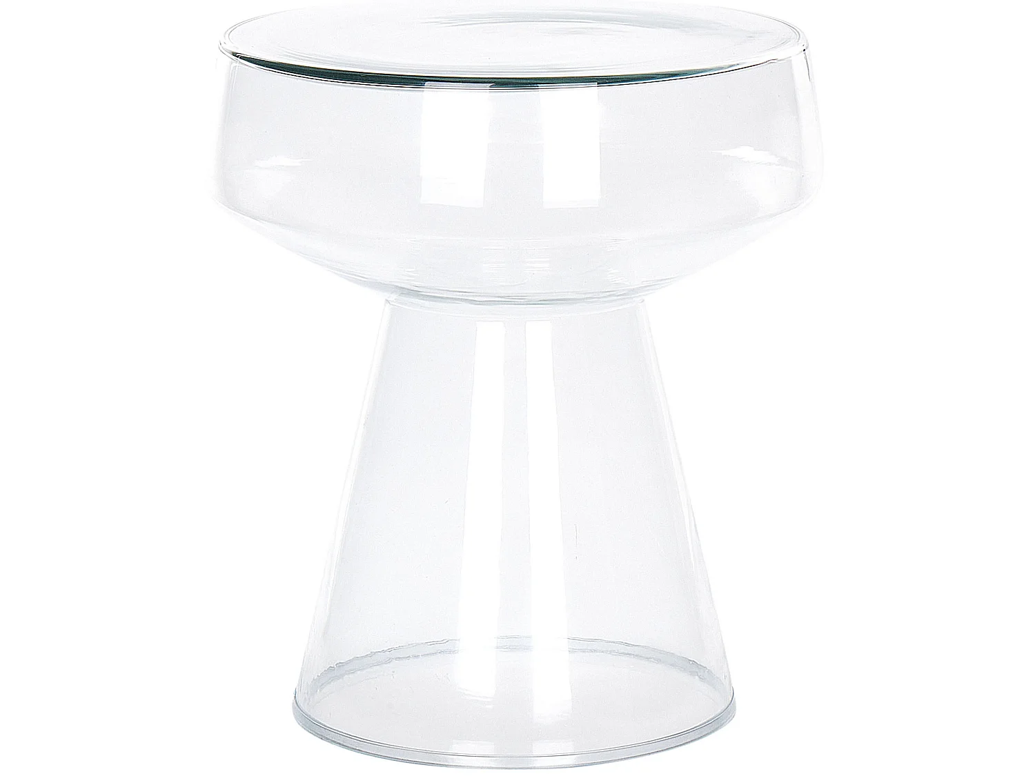 Table d'appoint LAGUNA Verre Transparent
