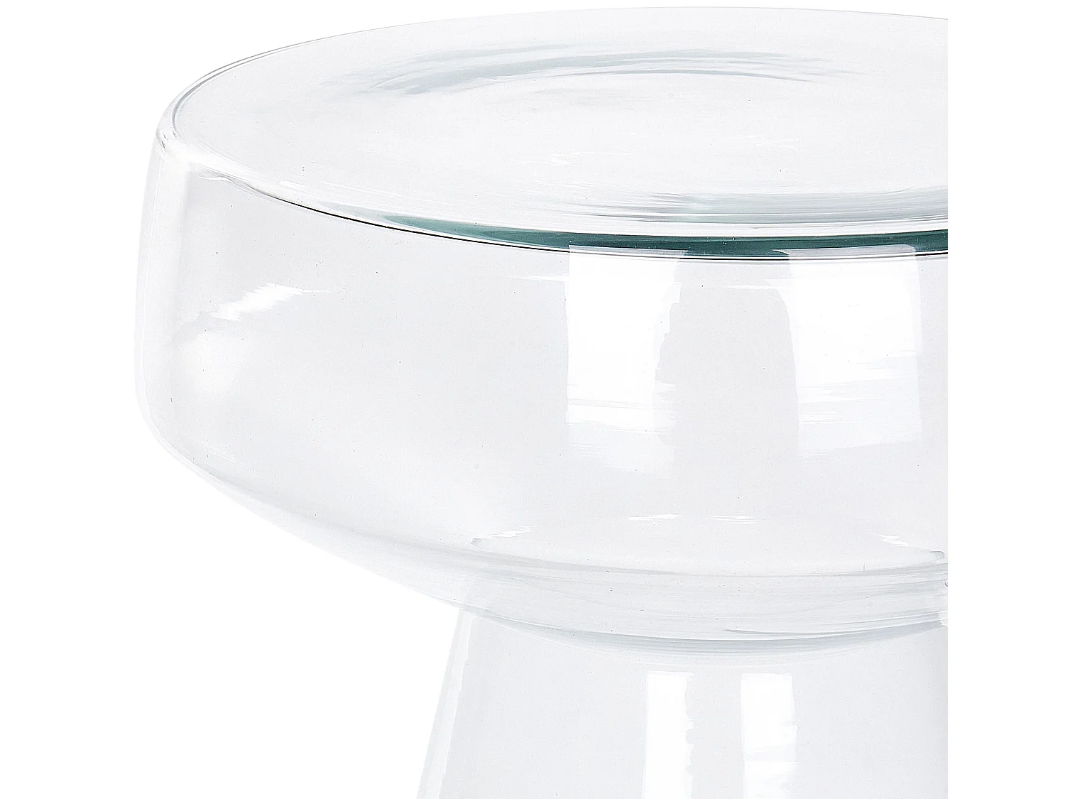 Table d'appoint LAGUNA Verre Transparent