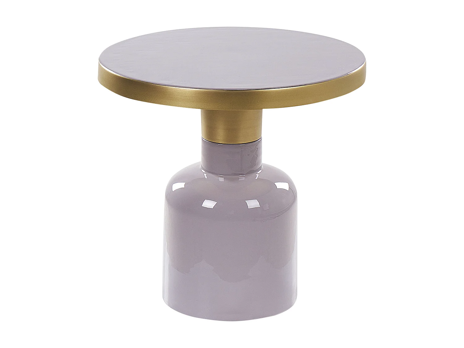 Table d'appoint LOMITA Métal Violet