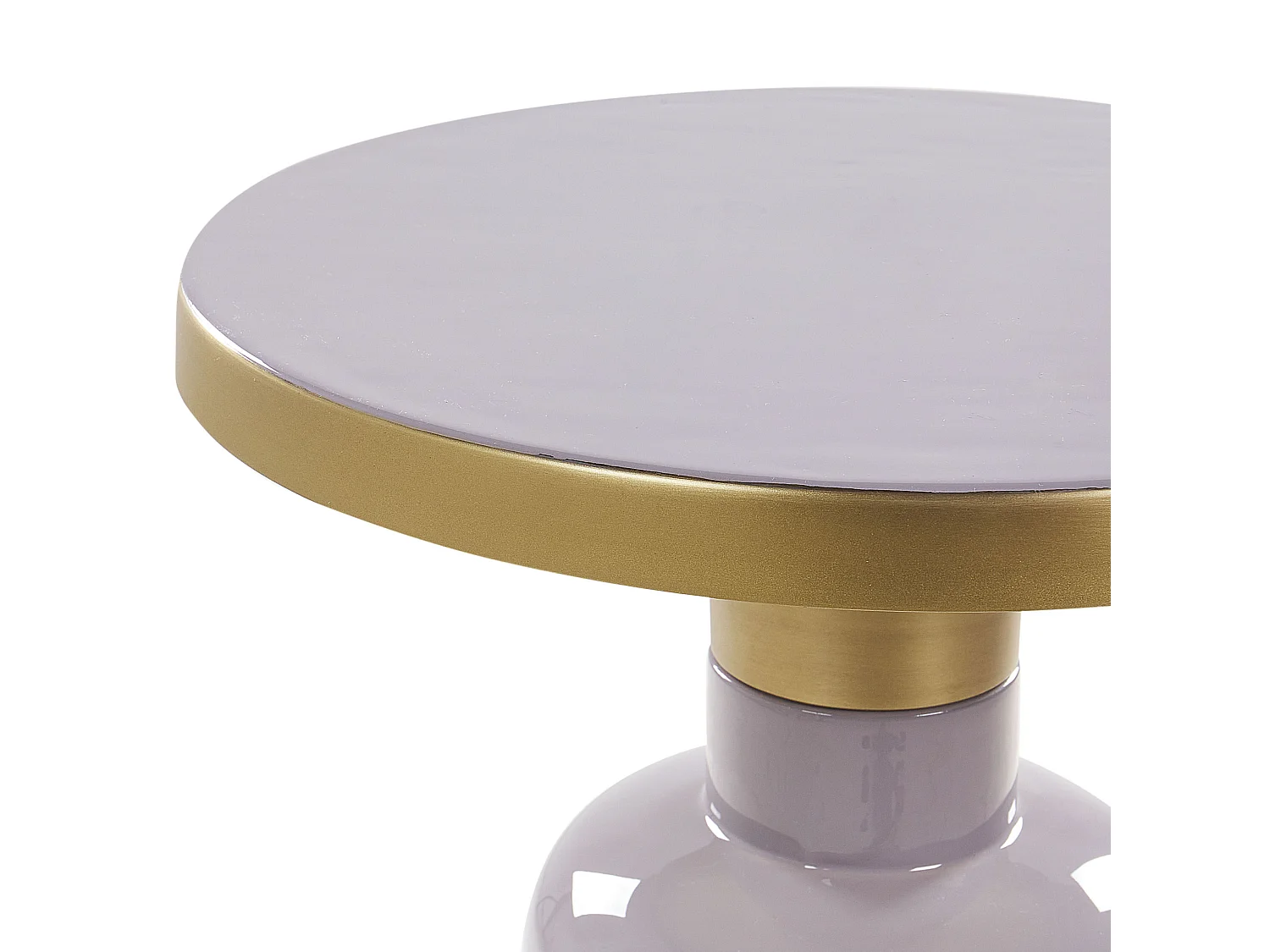 Table d'appoint LOMITA Métal Violet