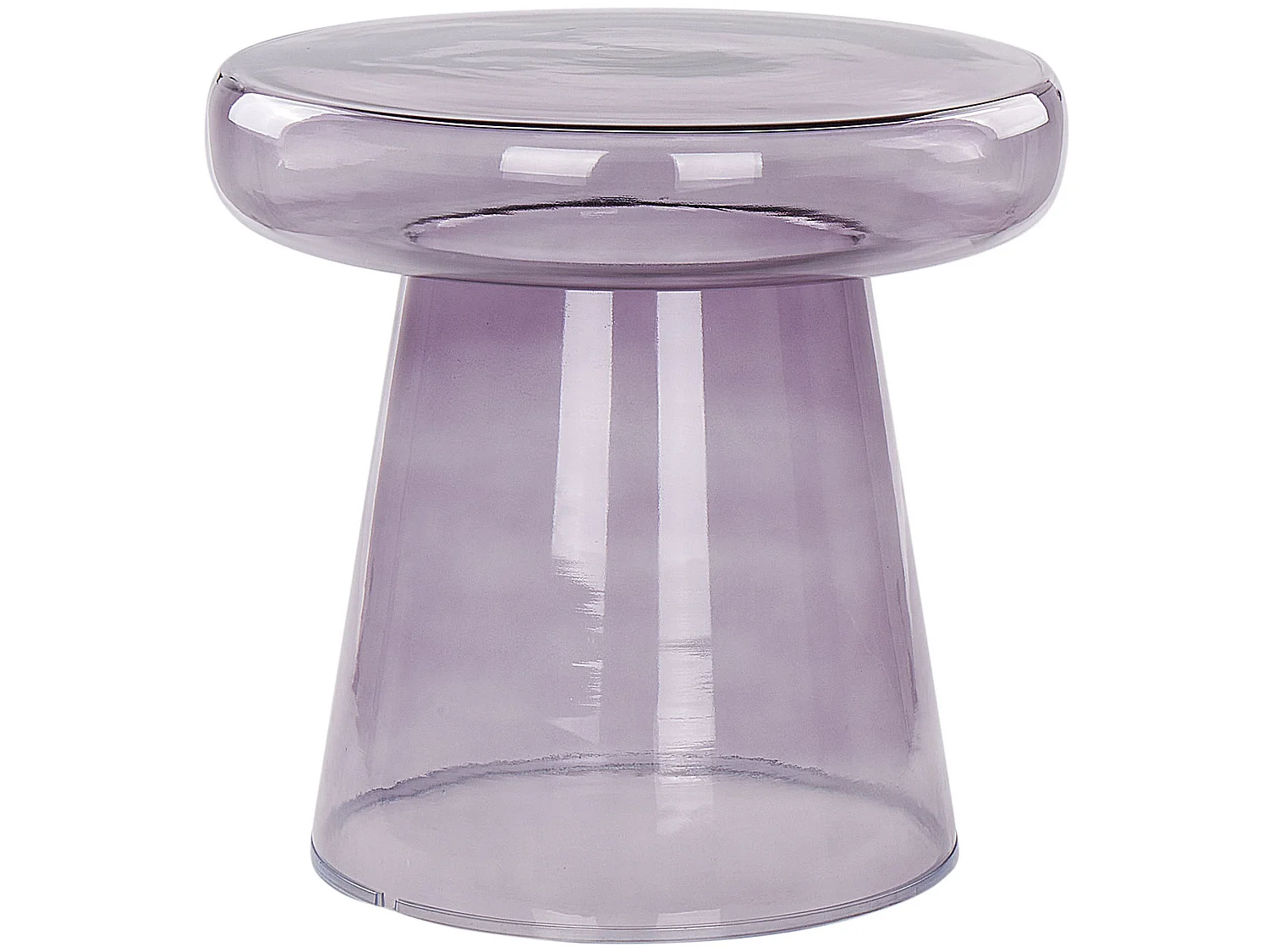 Tavolino CALDERA Vetro Grigio