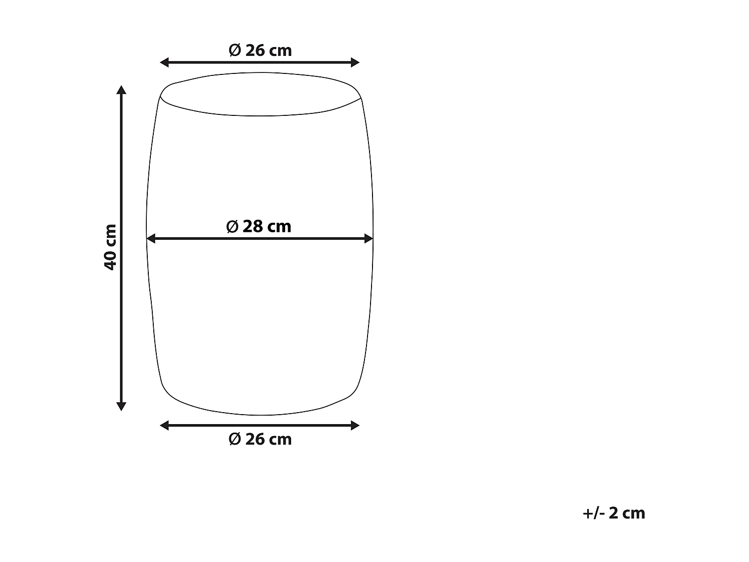Table d'appoint FRAGUITA Métal Noir