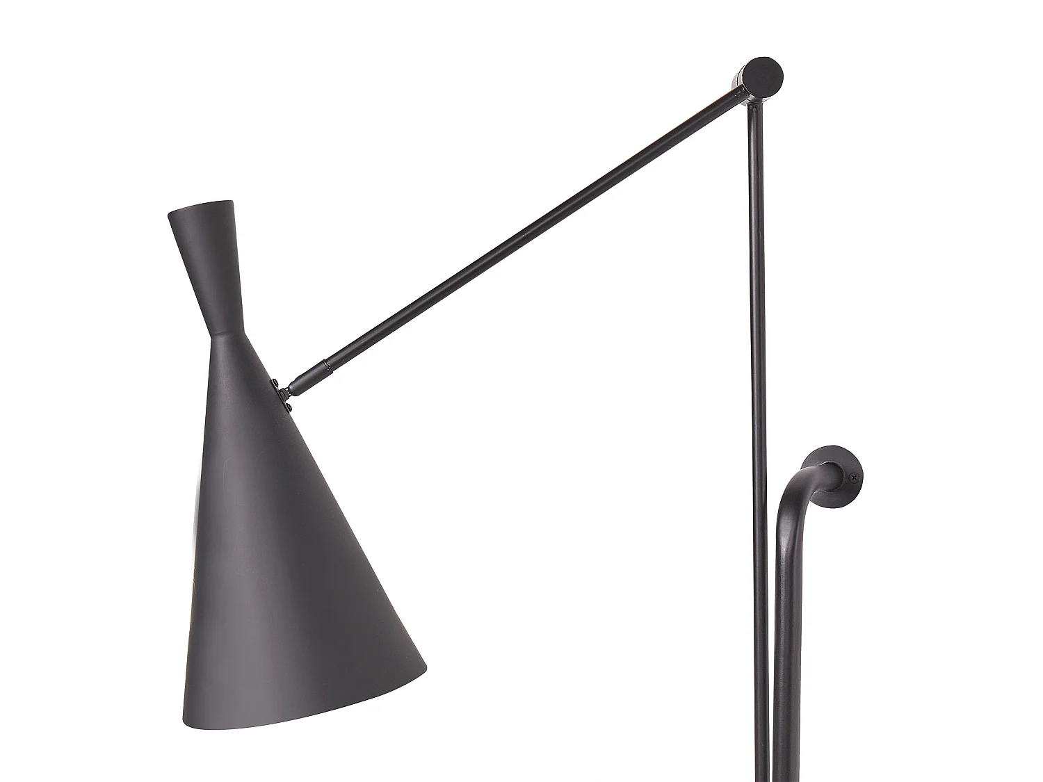 Wandlamp MARISA Verstelbaar Metaal Zwart