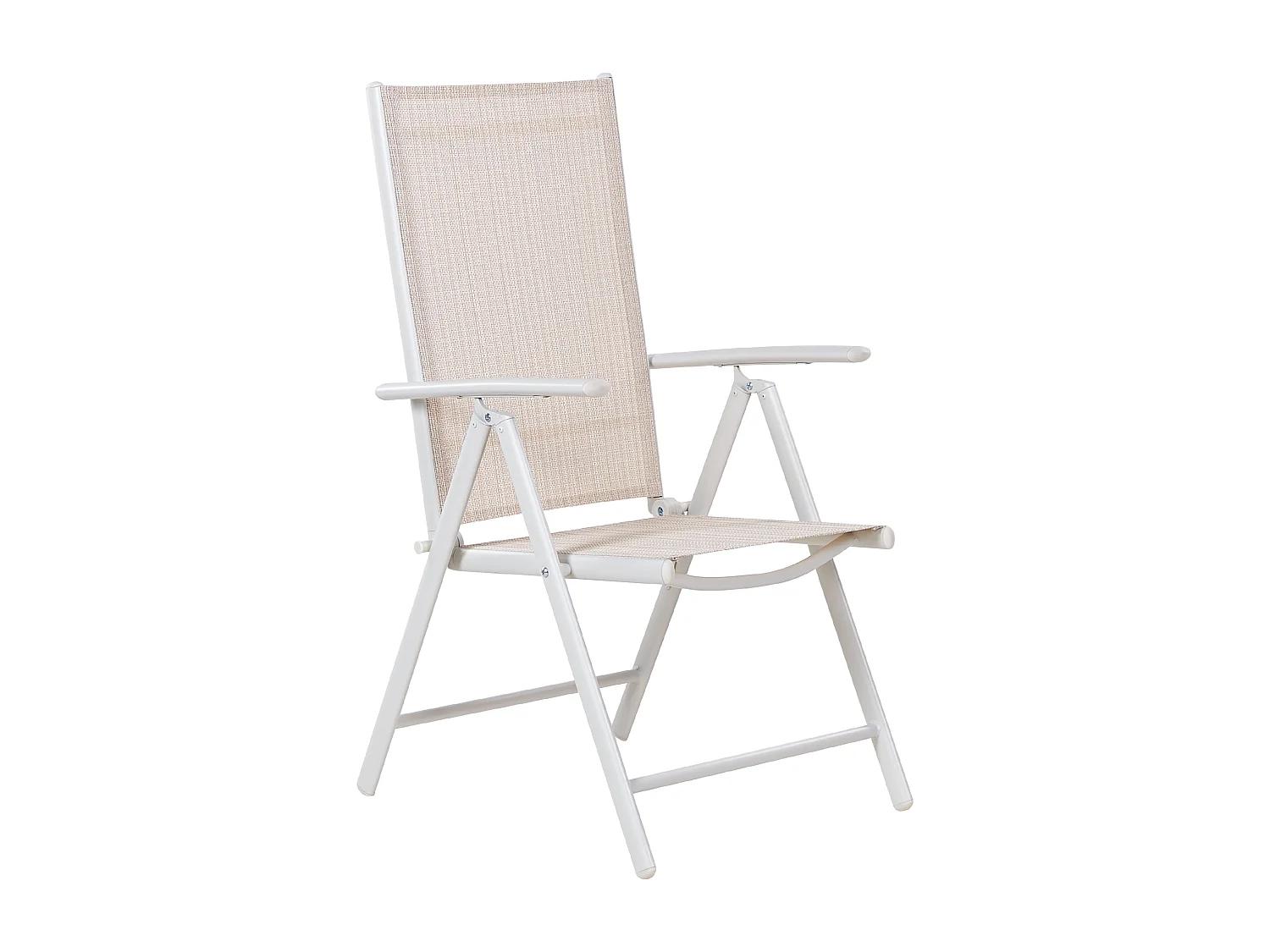 Set van 6 tuinstoelen CATANIA Metaal Beige