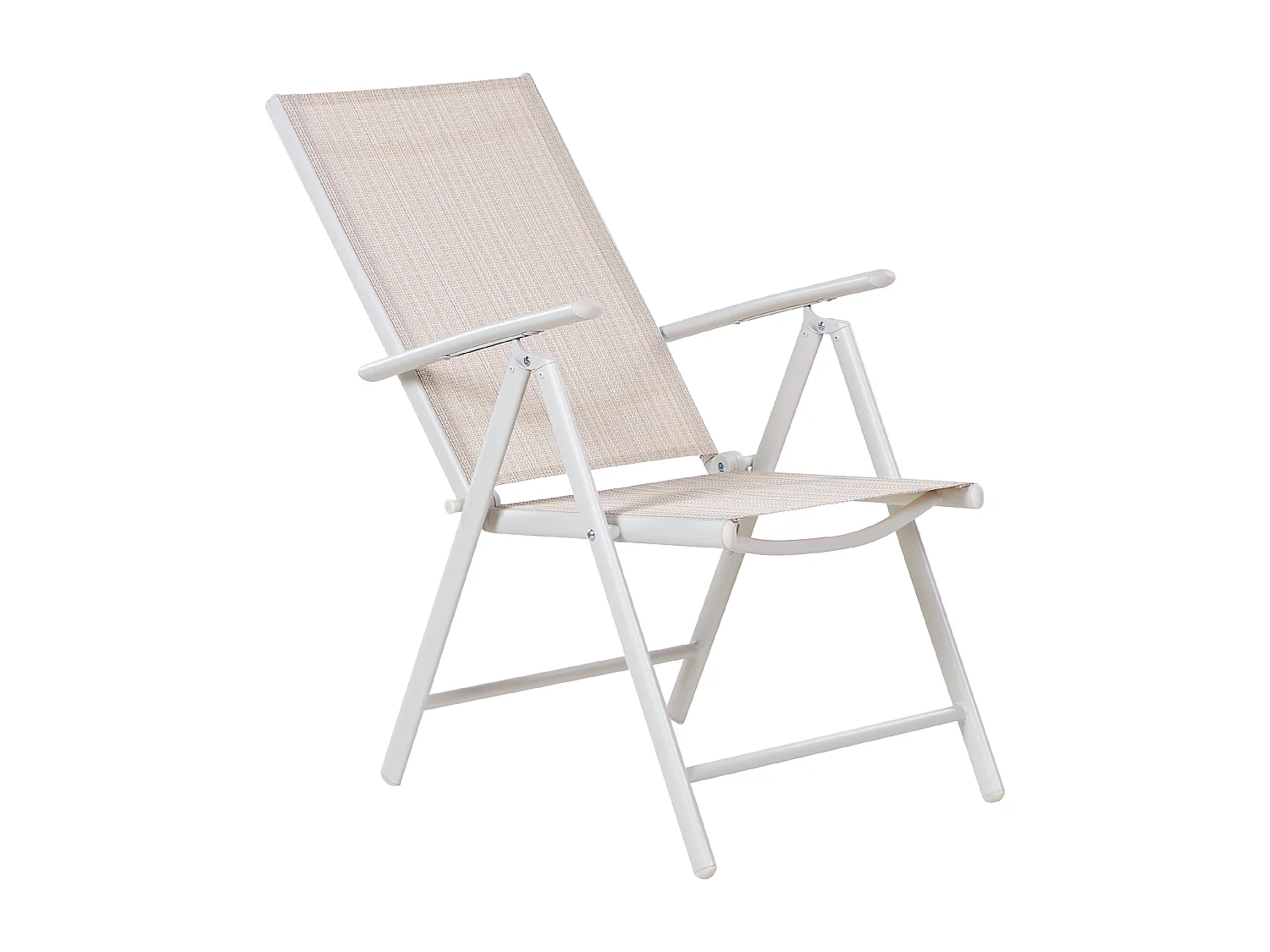Set van 6 tuinstoelen CATANIA Metaal Beige