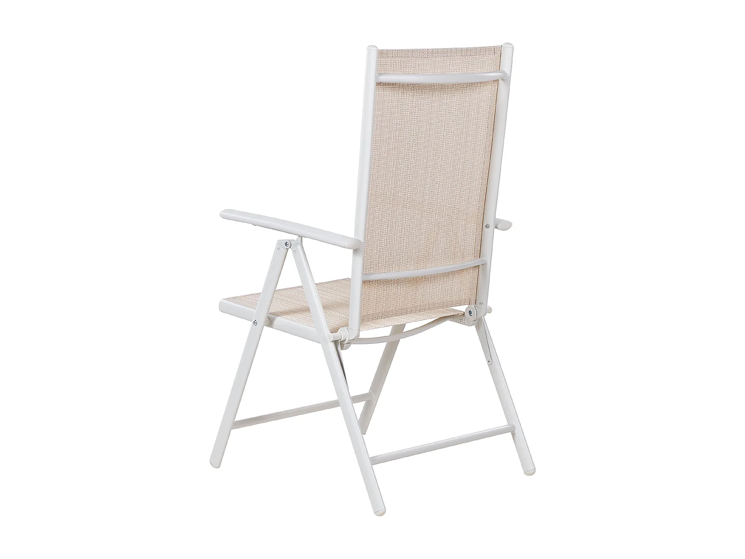 Set van 6 tuinstoelen CATANIA Metaal Beige