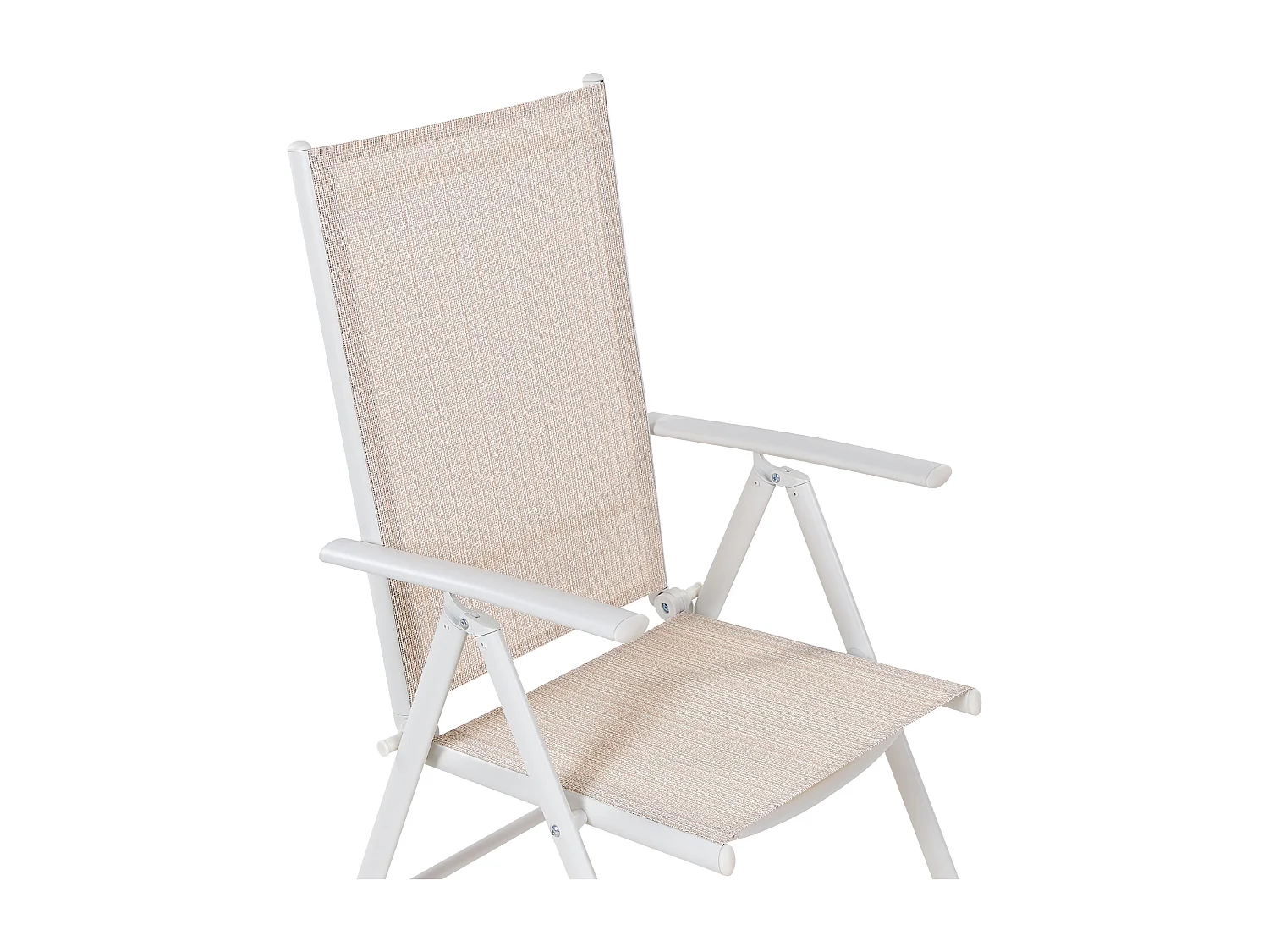 Set van 6 tuinstoelen CATANIA Metaal Beige