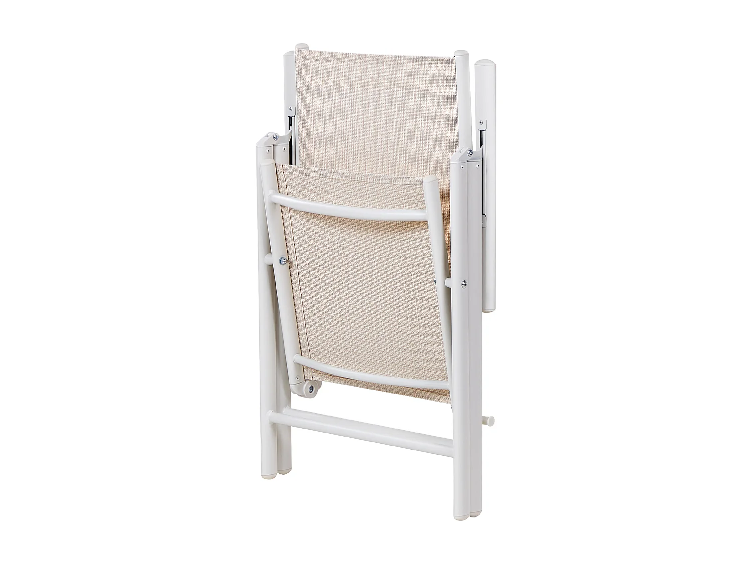 Set van 6 tuinstoelen CATANIA Metaal Beige