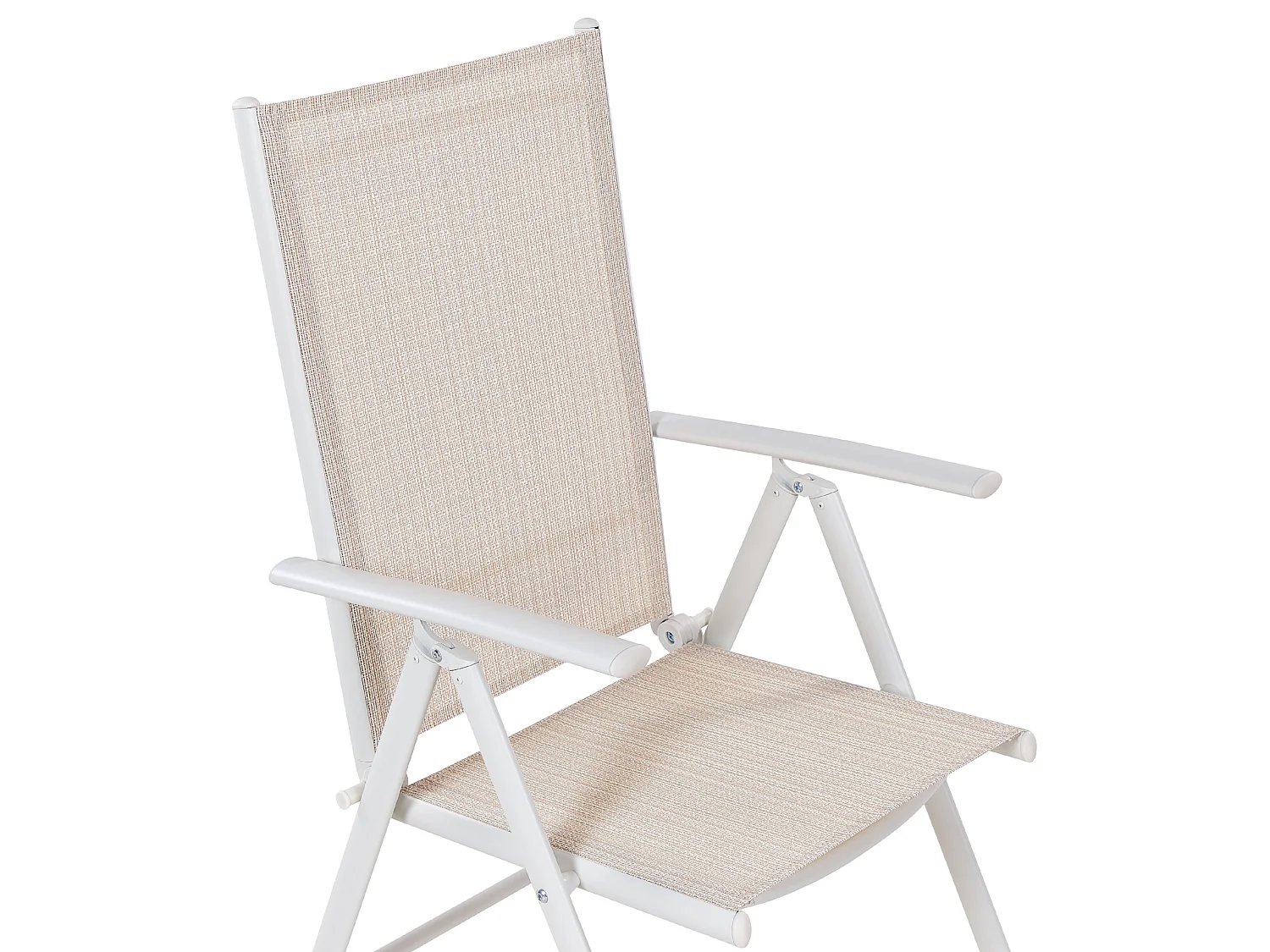 Set van 6 tuinstoelen CATANIA Metaal Beige