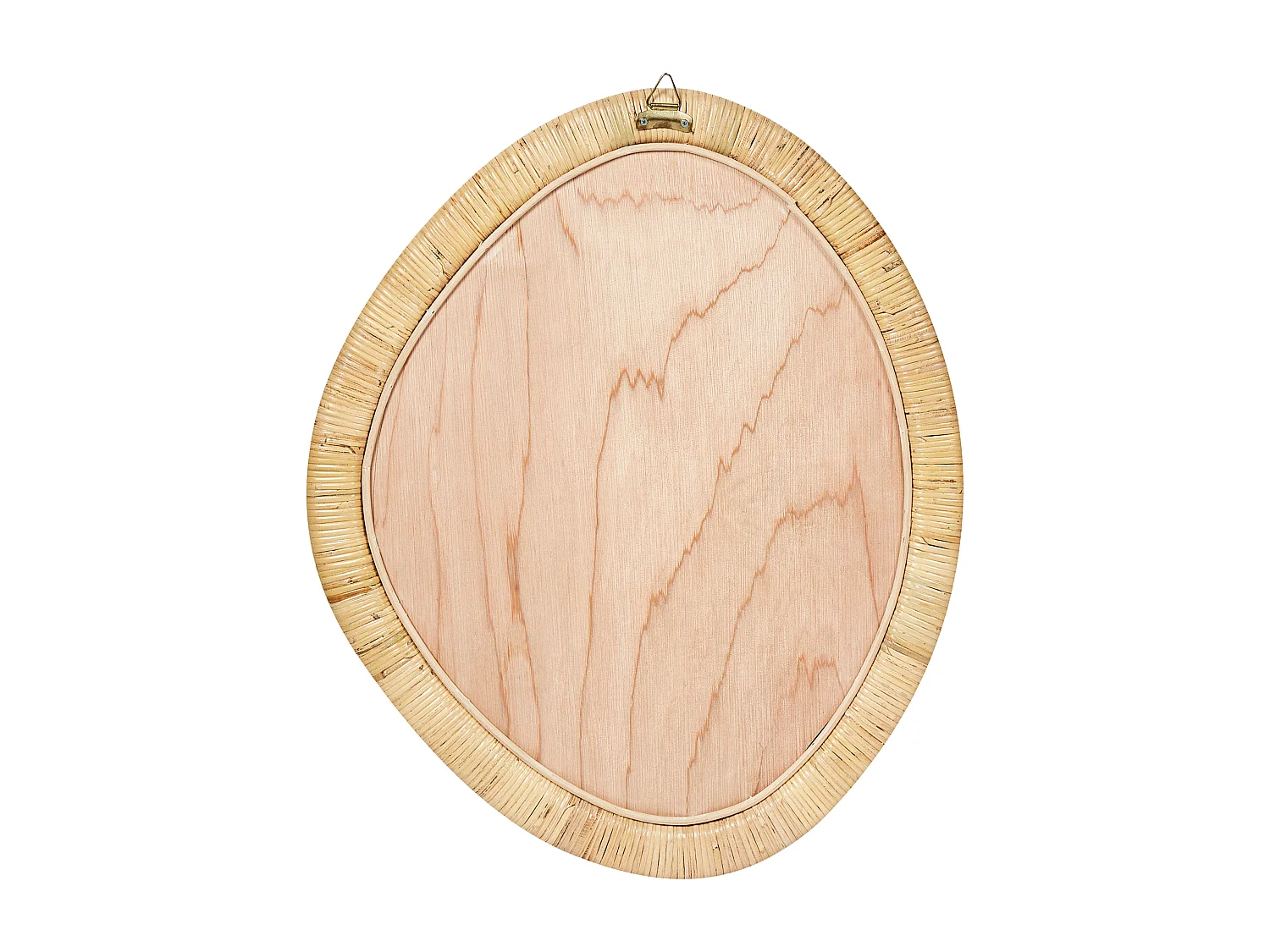 Miroir ZAATARI 50 cm 60 cm Rotin Naturel