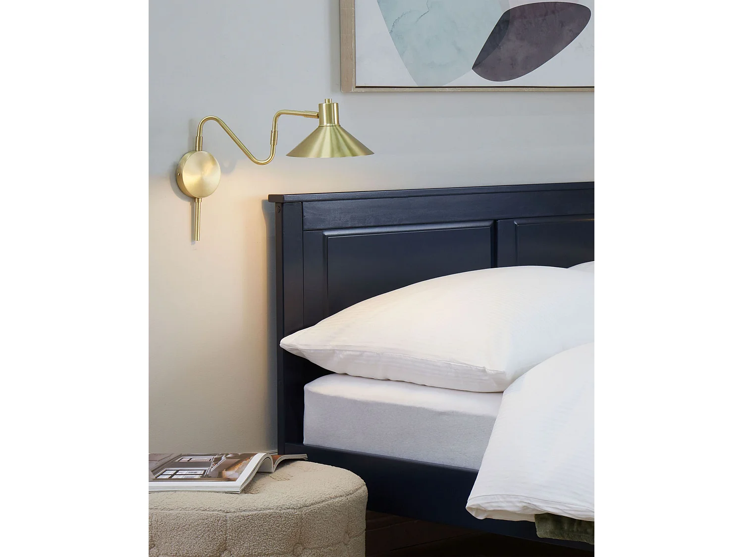 Wandlamp BALIEM Verstelbaar Metaal Goud