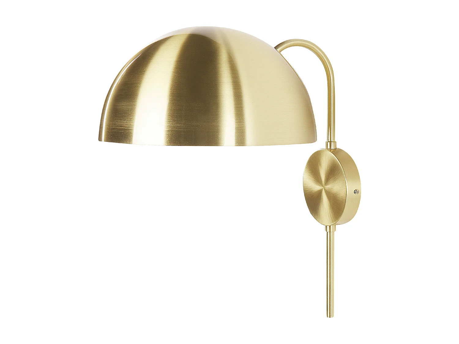 Lampe murale WAMPU Métal Doré