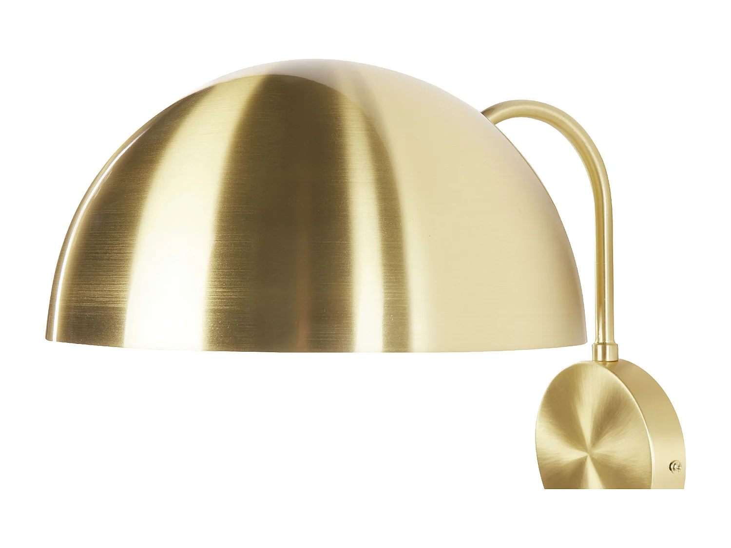 Lampe murale WAMPU Métal Doré