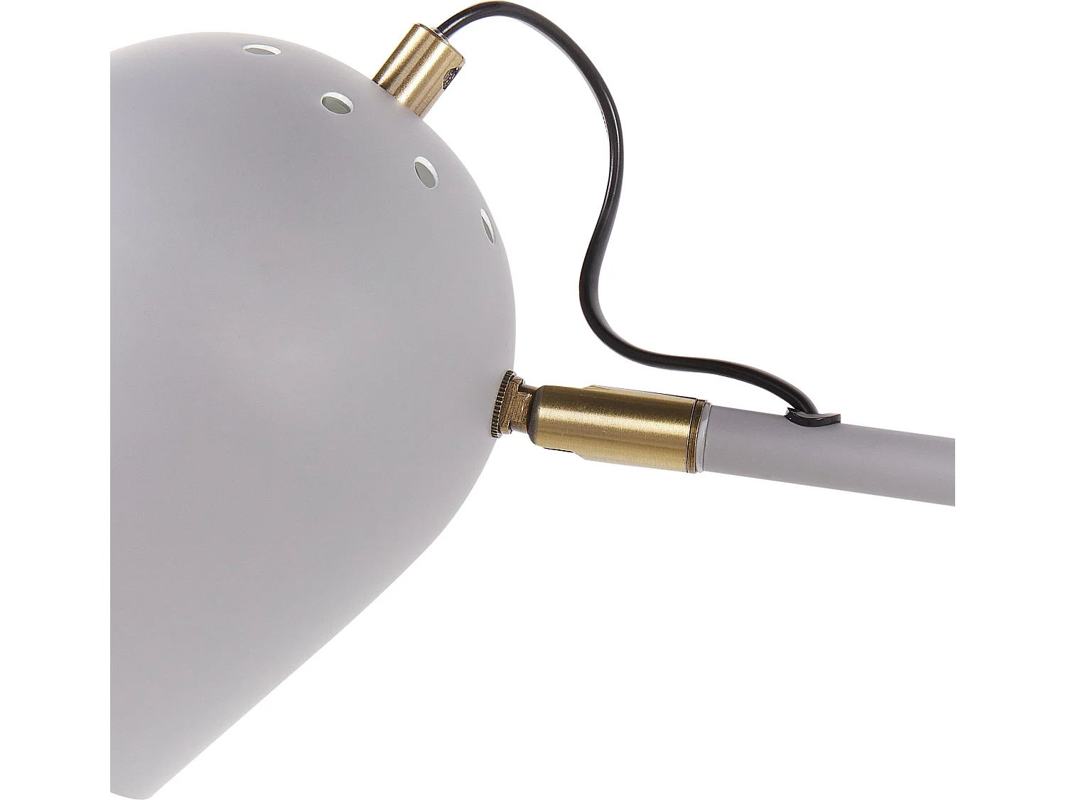 Wandlamp ESTRELLA Verstelbaar Metaal Lichtgrijs