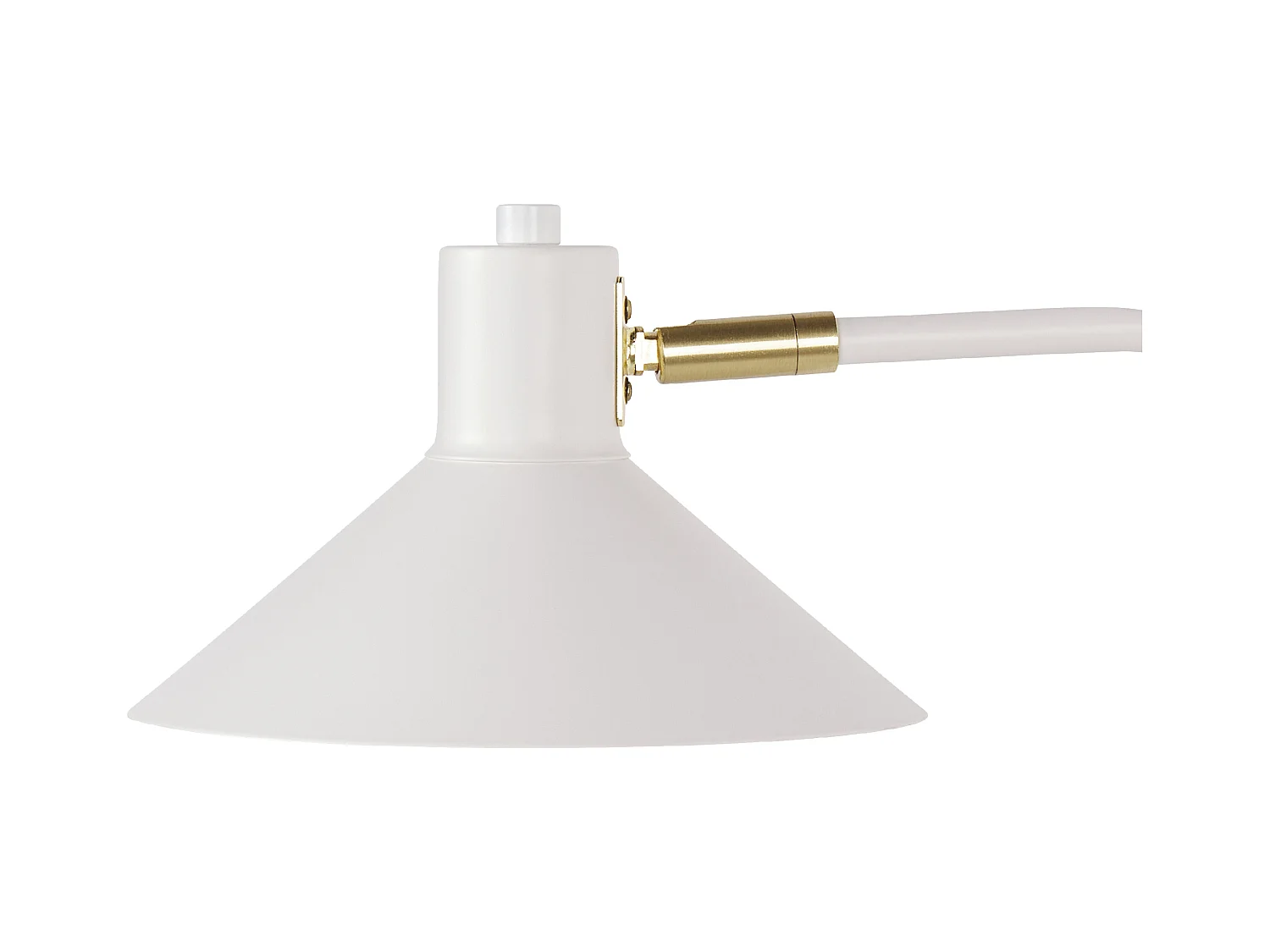 Lampe murale BALIEM Réglable Métal Blanc