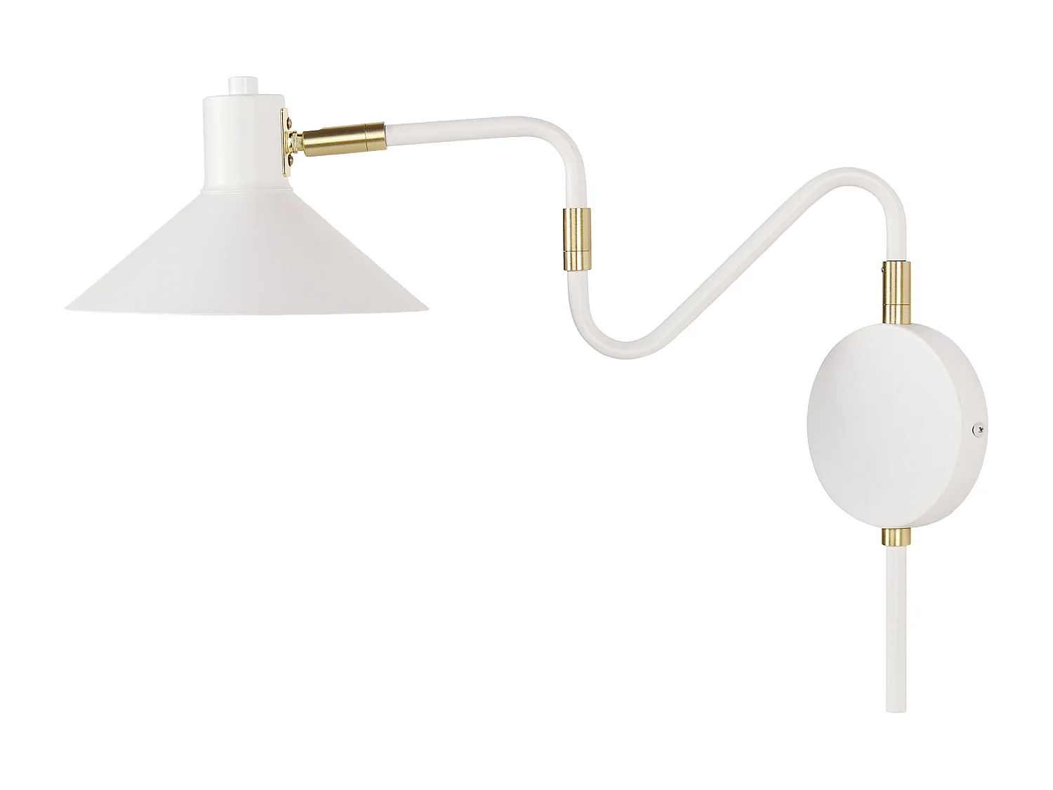 Applique BALIEM Regolabile Metallo Bianco