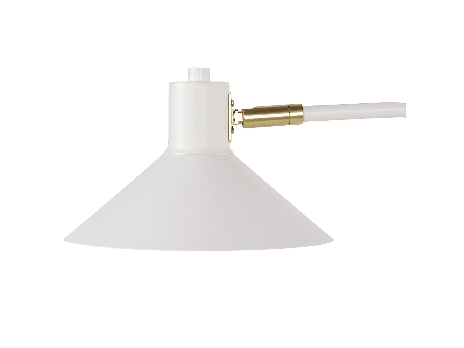 Lampe murale BALIEM Réglable Métal Blanc