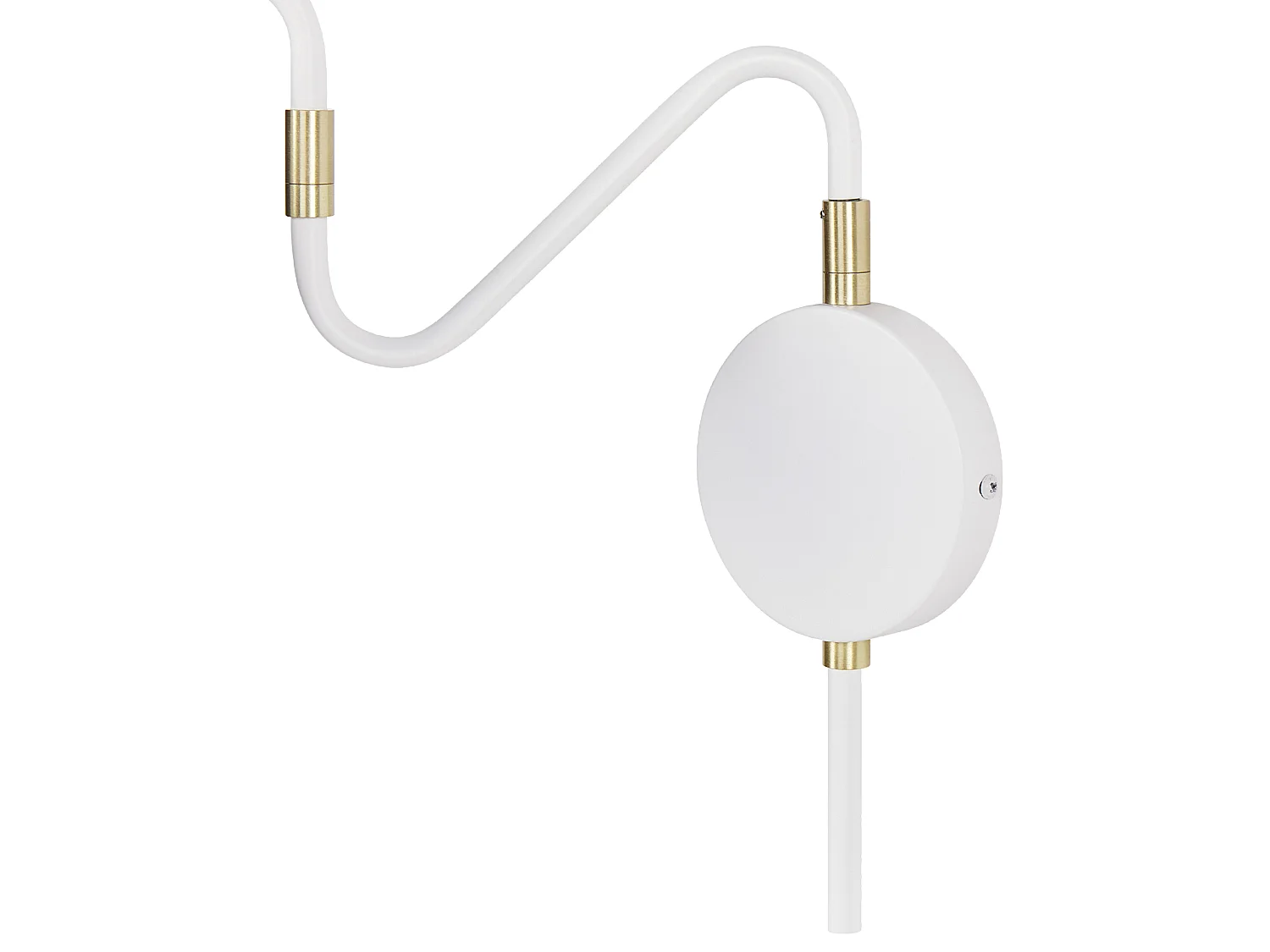 Lampe murale BALIEM Réglable Métal Blanc