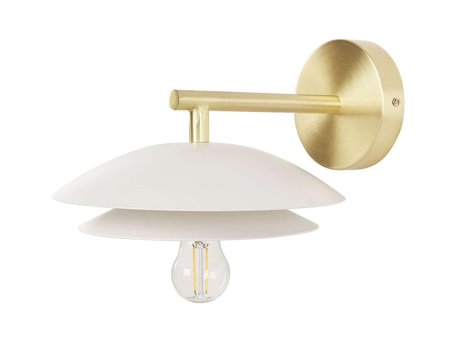 Lampe murale LASOLO Métal Blanc