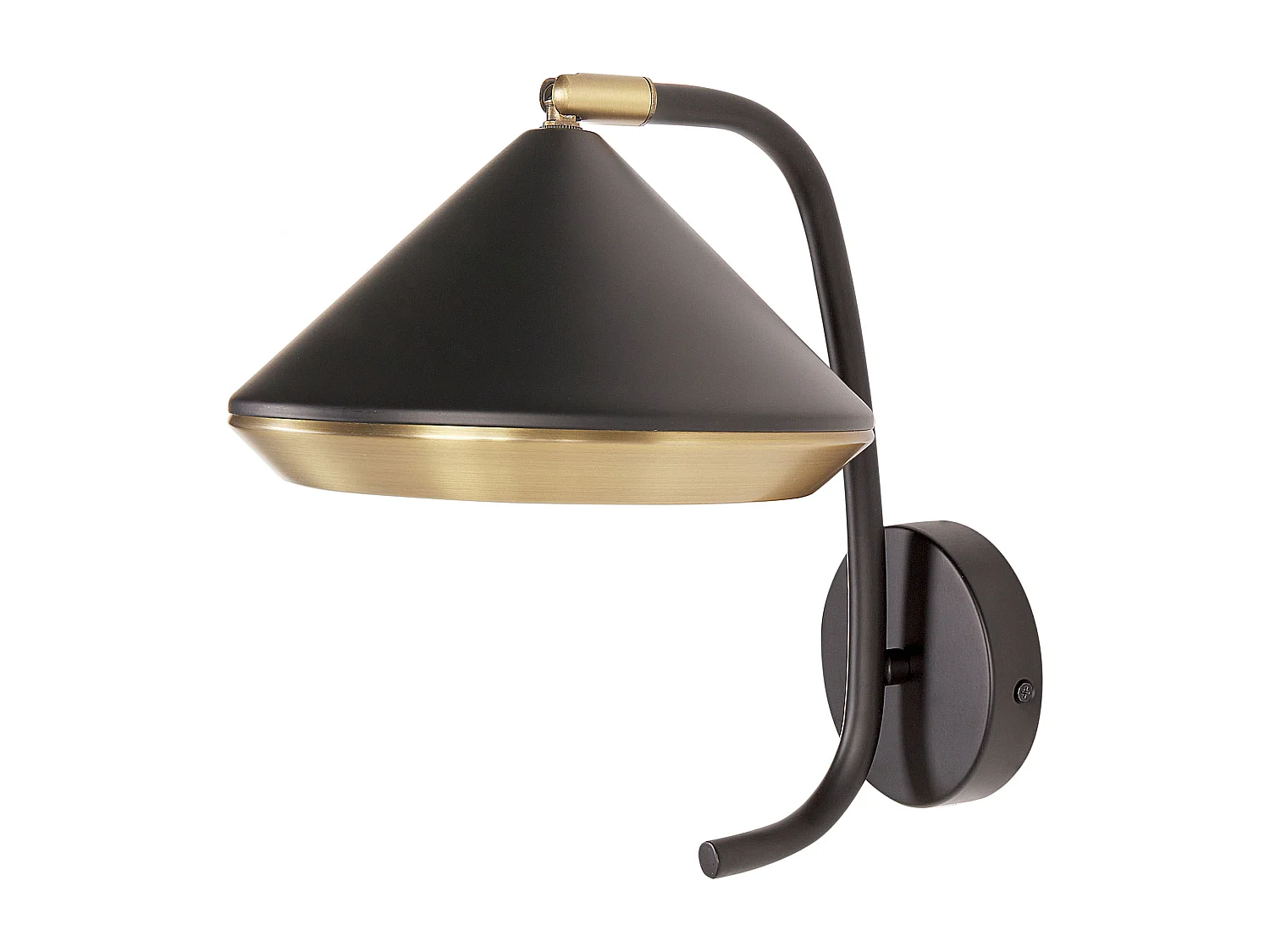 Lámpara de foco MOKVI ajustable Metal Negro