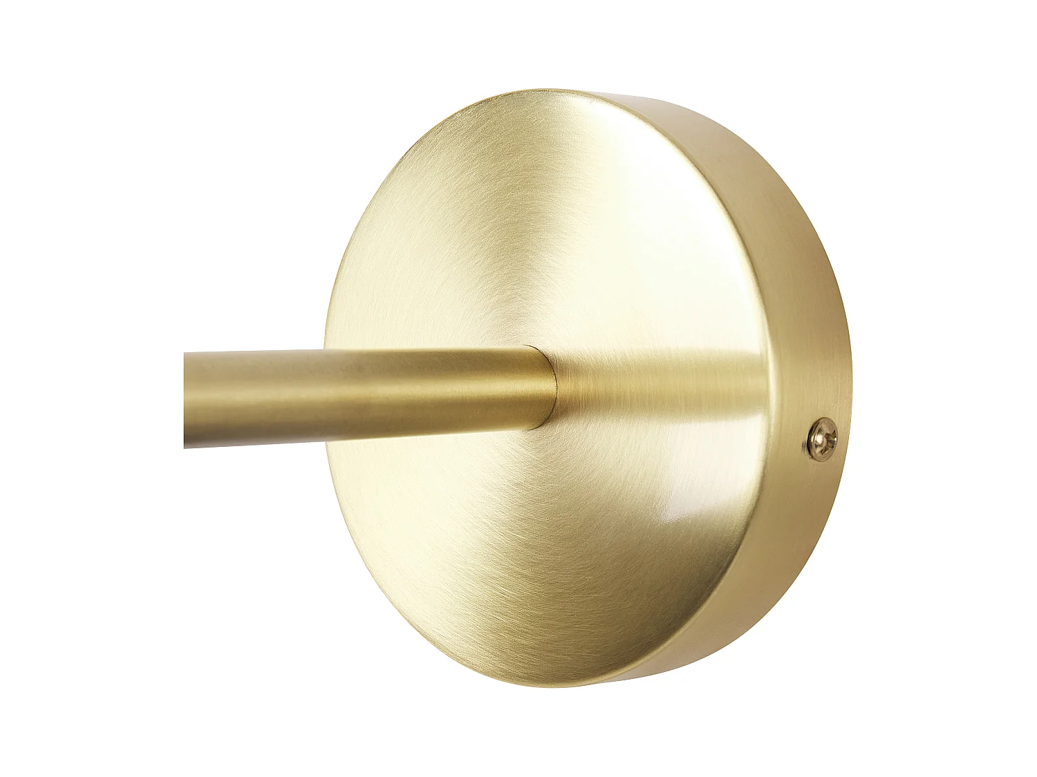 Wandleuchte Metall schwarz / gold Kegelform 1-flammig Glühbirnen-Optik Lasolo