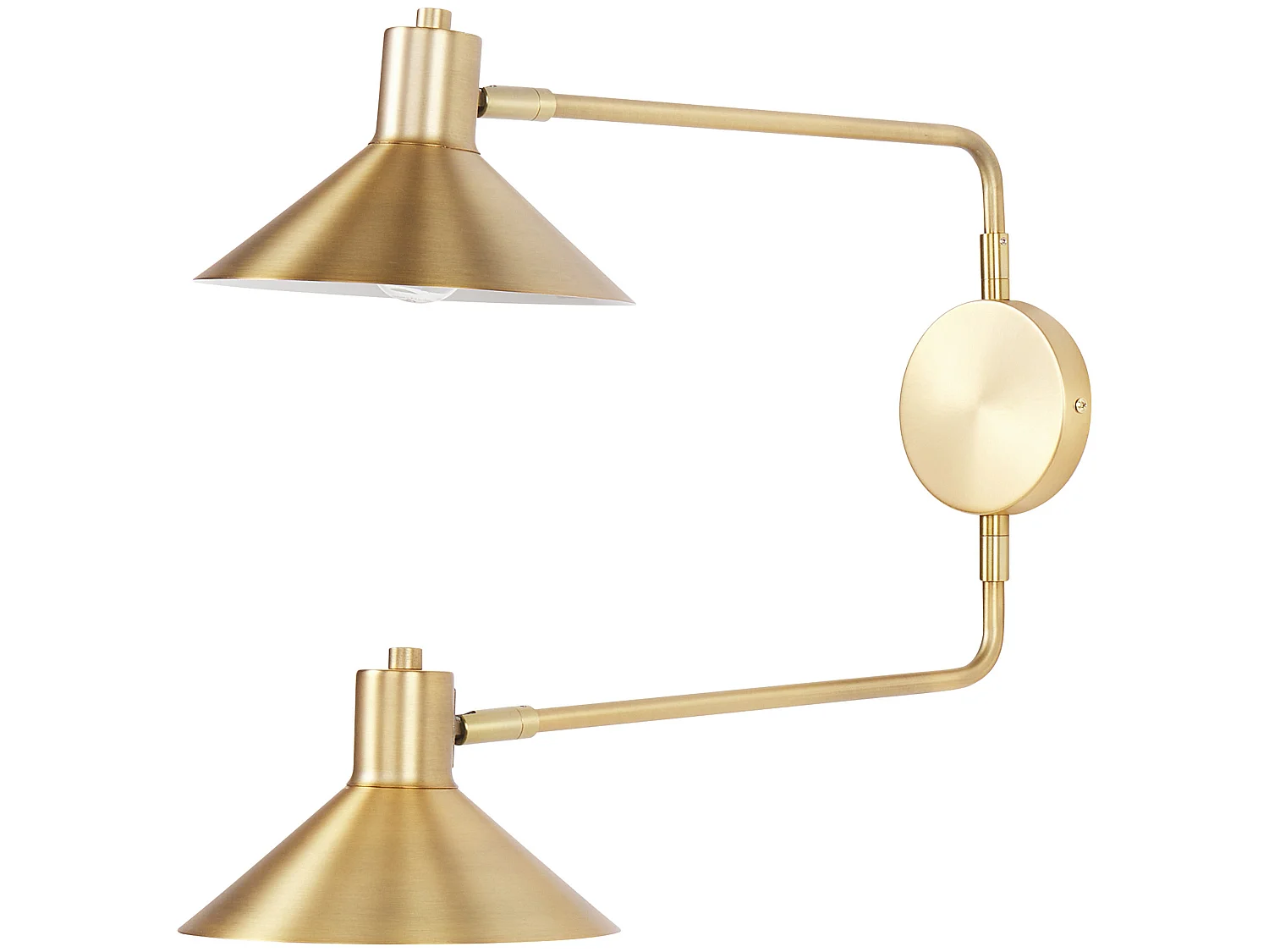 Lampe murale KADASSA Réglable Métal Doré