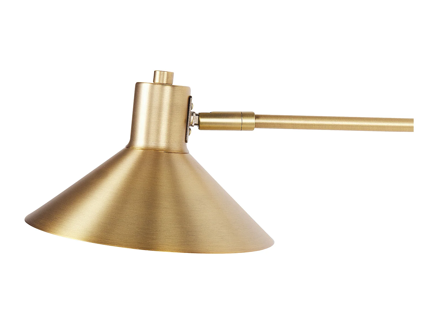 Wandlampe KADASSA verstellbar Metall Gold