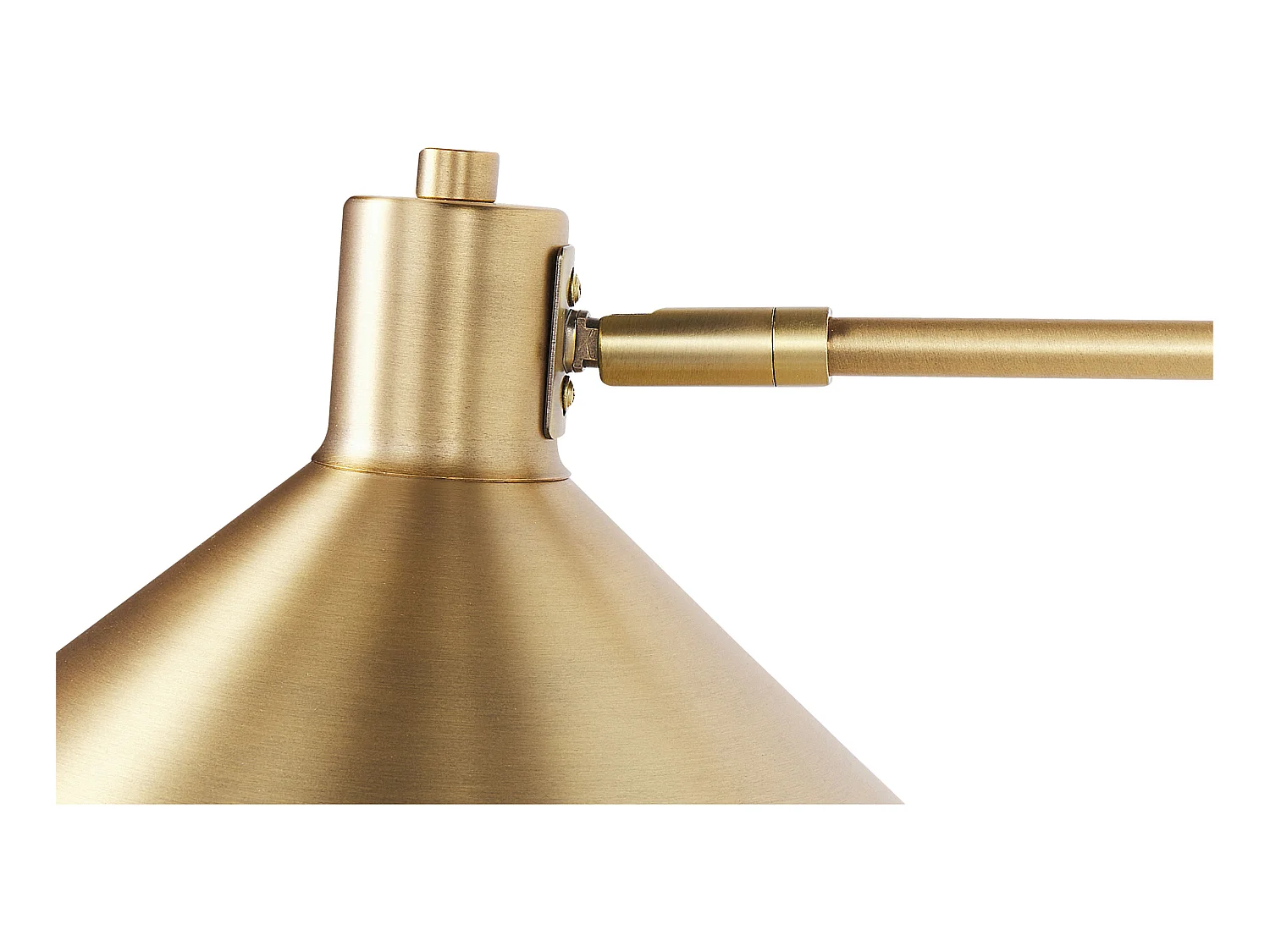 Wandlampe KADASSA verstellbar Metall Gold