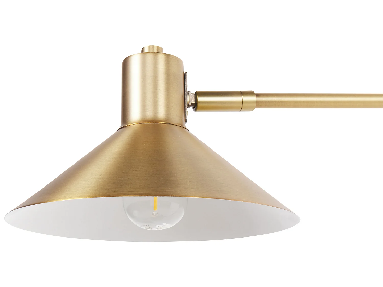 Lampa ścienna KADASSA Regulowana Metal Złoty