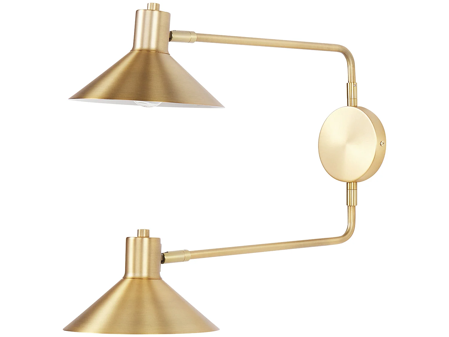 Lampe murale KADASSA Réglable Métal Doré