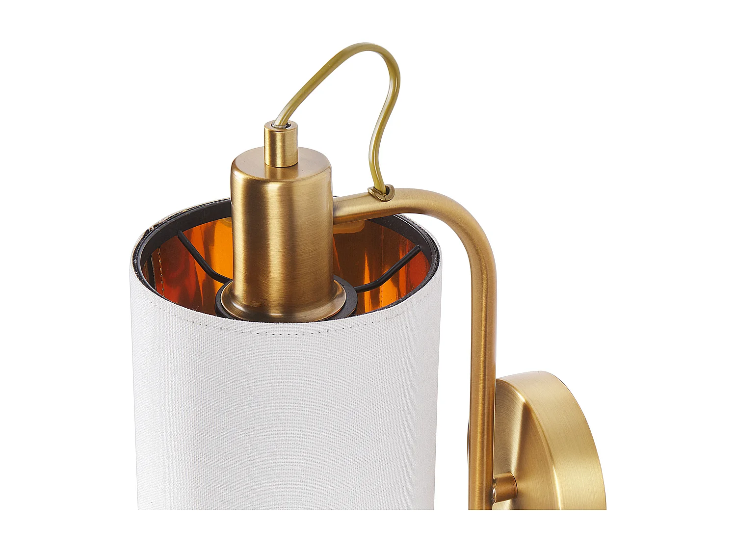 Lampe murale LIBERIA Métal Cuivré