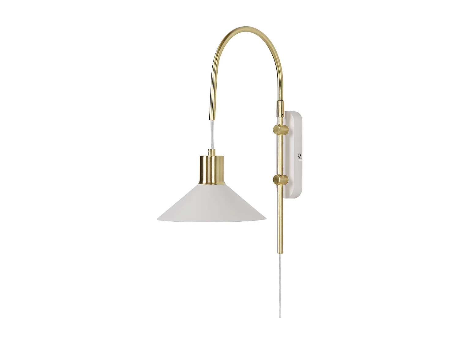 Wandlamp SISSA Metaal Wit