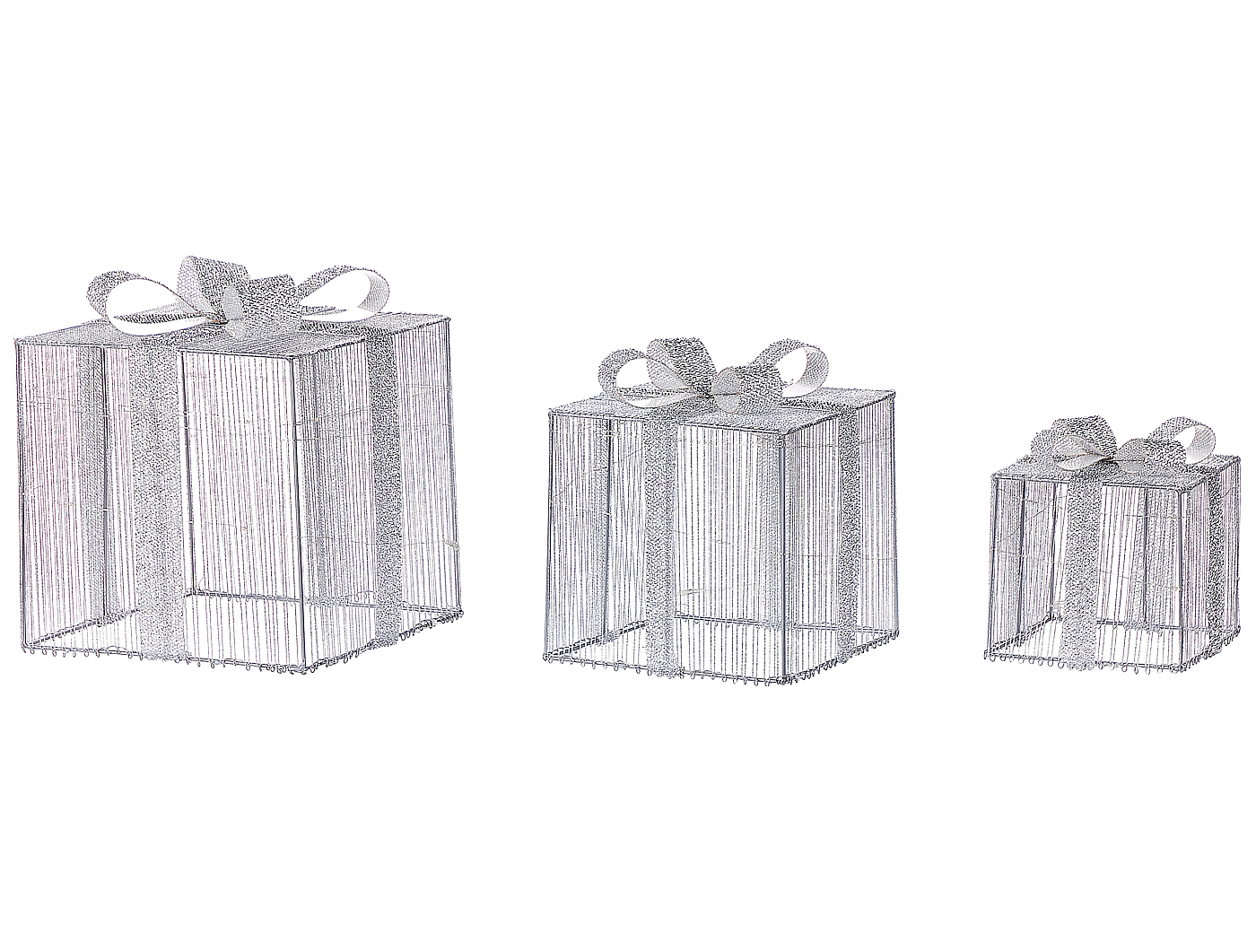 SUNOYA Kerstdecoratie voor ramen, 3 stuks, led-kerstverlichting