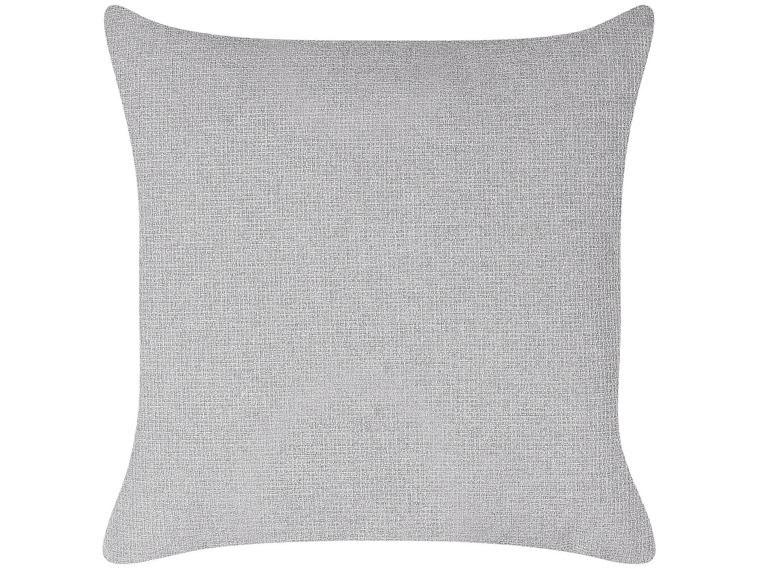 Chaise longue côté droite MERI Lin synthétique Gris clair avec rangement