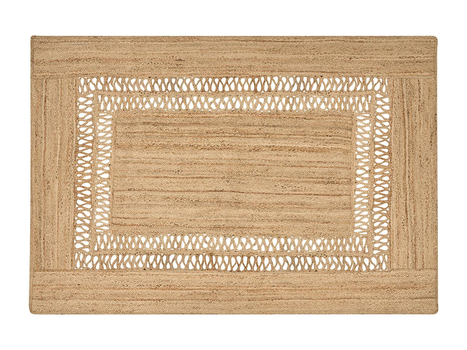 Tapete YENIKOY 160 x 230 cm Juta Creme